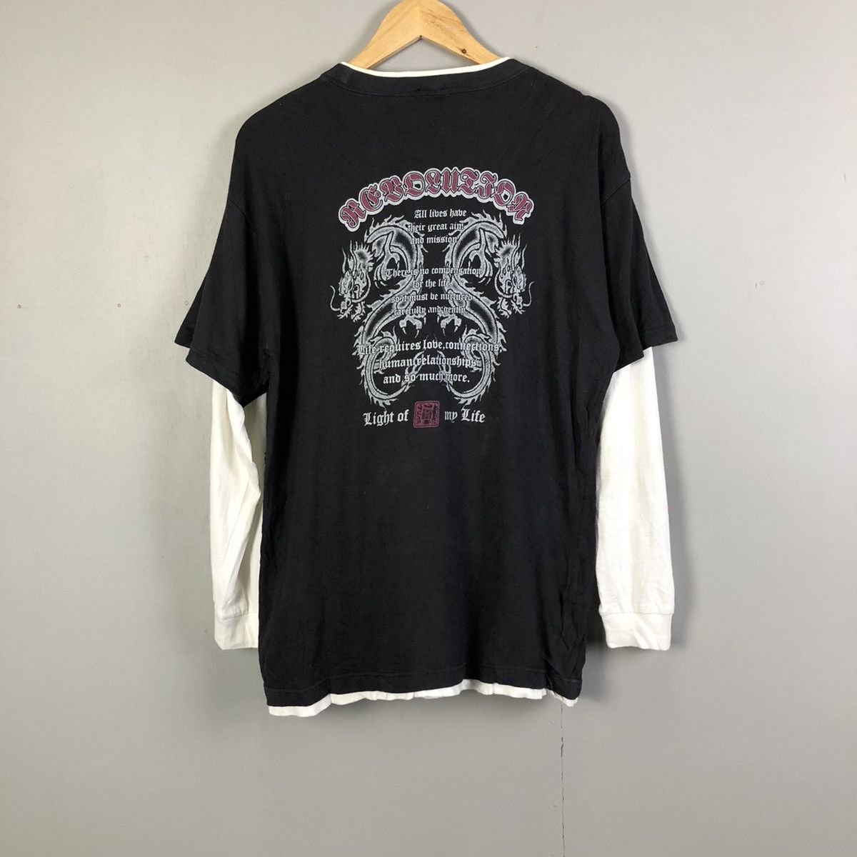 Vintage Vintage Dragon Sukajan Long Sleeve Tee Size US L / EU 52-54 / 3 - 11 Thumbnail
