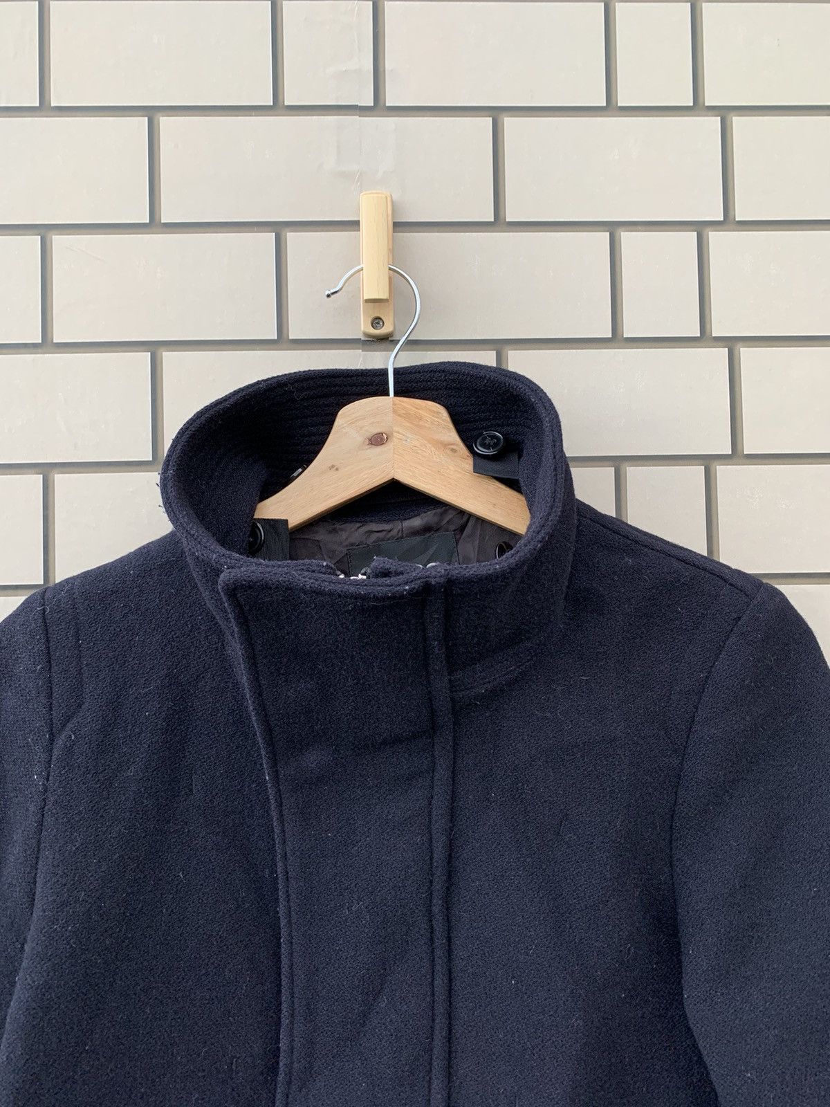 CABANE de ZUCCa 🔥Vintage Japanese Brand Zucca Long Wool Hoodie Jacket Size US M / EU 48-50 / 2 - 11 Thumbnail