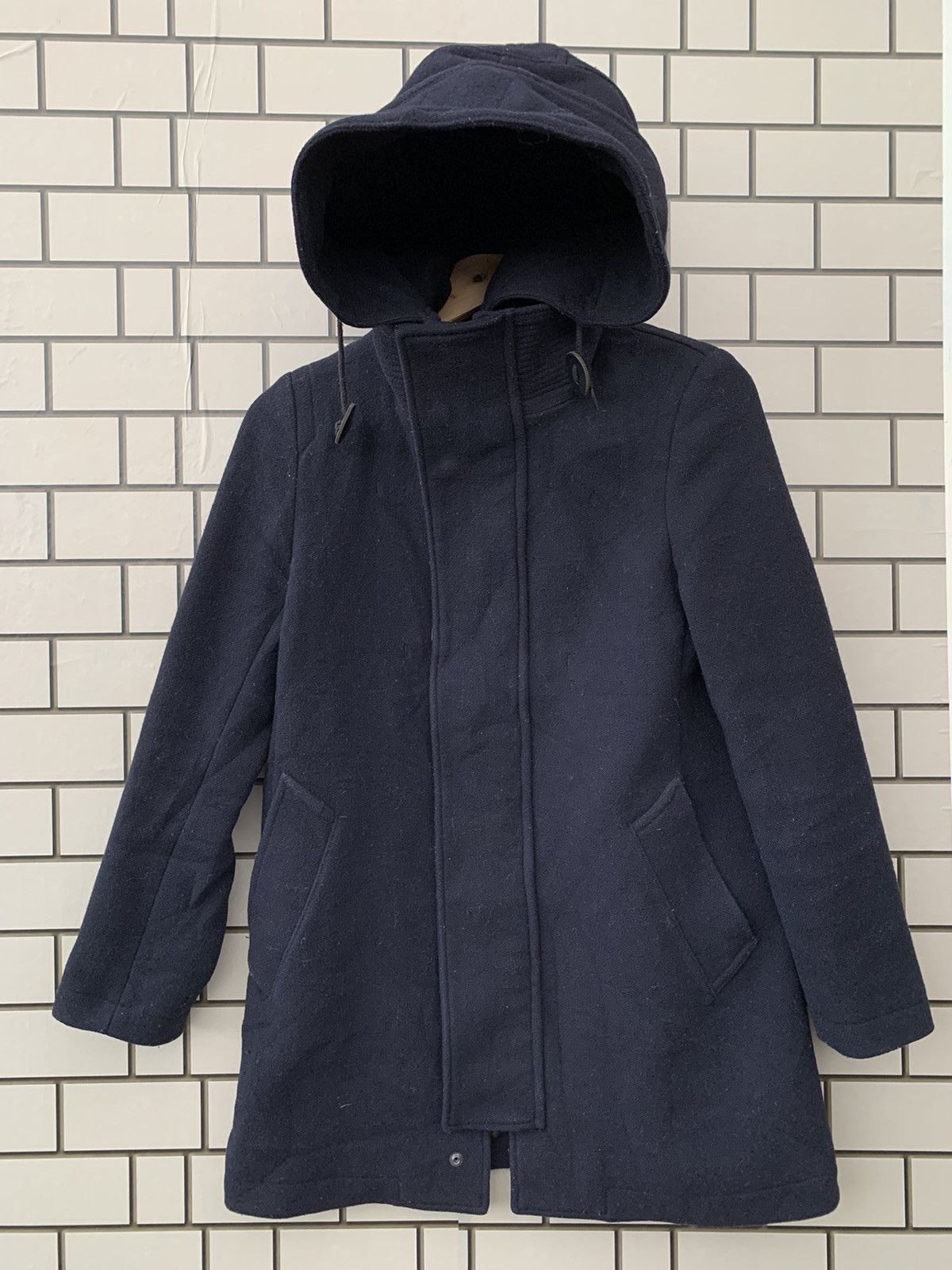 CABANE de ZUCCa 🔥Vintage Japanese Brand Zucca Long Wool Hoodie Jacket Size US M / EU 48-50 / 2 - 4 Thumbnail