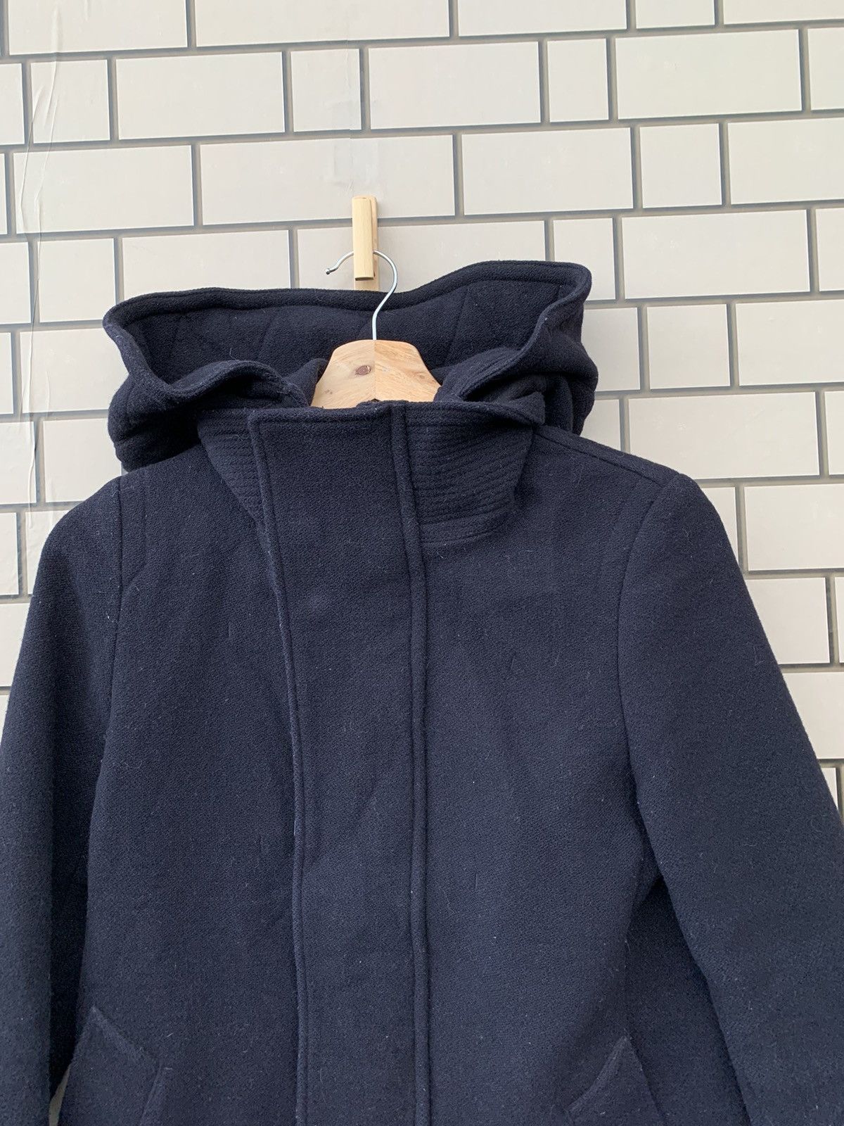 Zucca Wool newest Hoodie Long Jacket