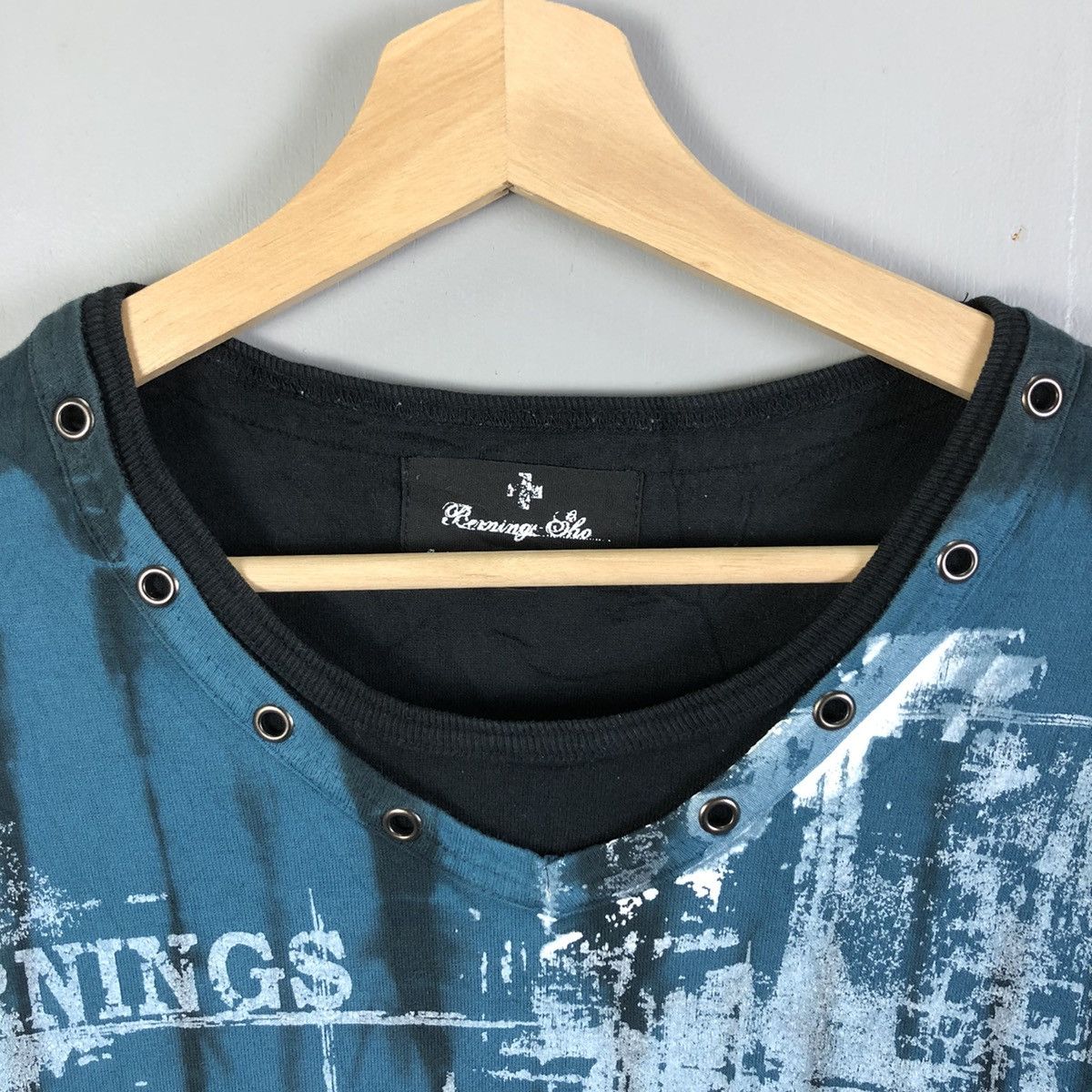 Vintage Very Rare BERNINGS Punk Style Long Sleeve Tee Size US M / EU 48-50 / 2 - 5 Thumbnail