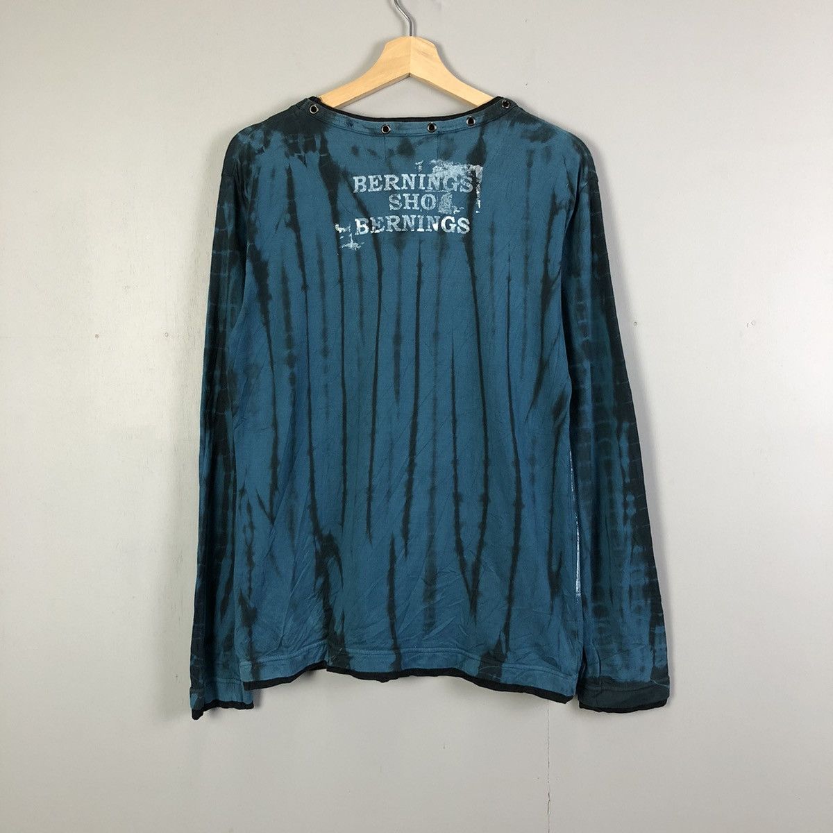 Vintage Very Rare BERNINGS Punk Style Long Sleeve Tee Size US M / EU 48-50 / 2 - 11 Thumbnail