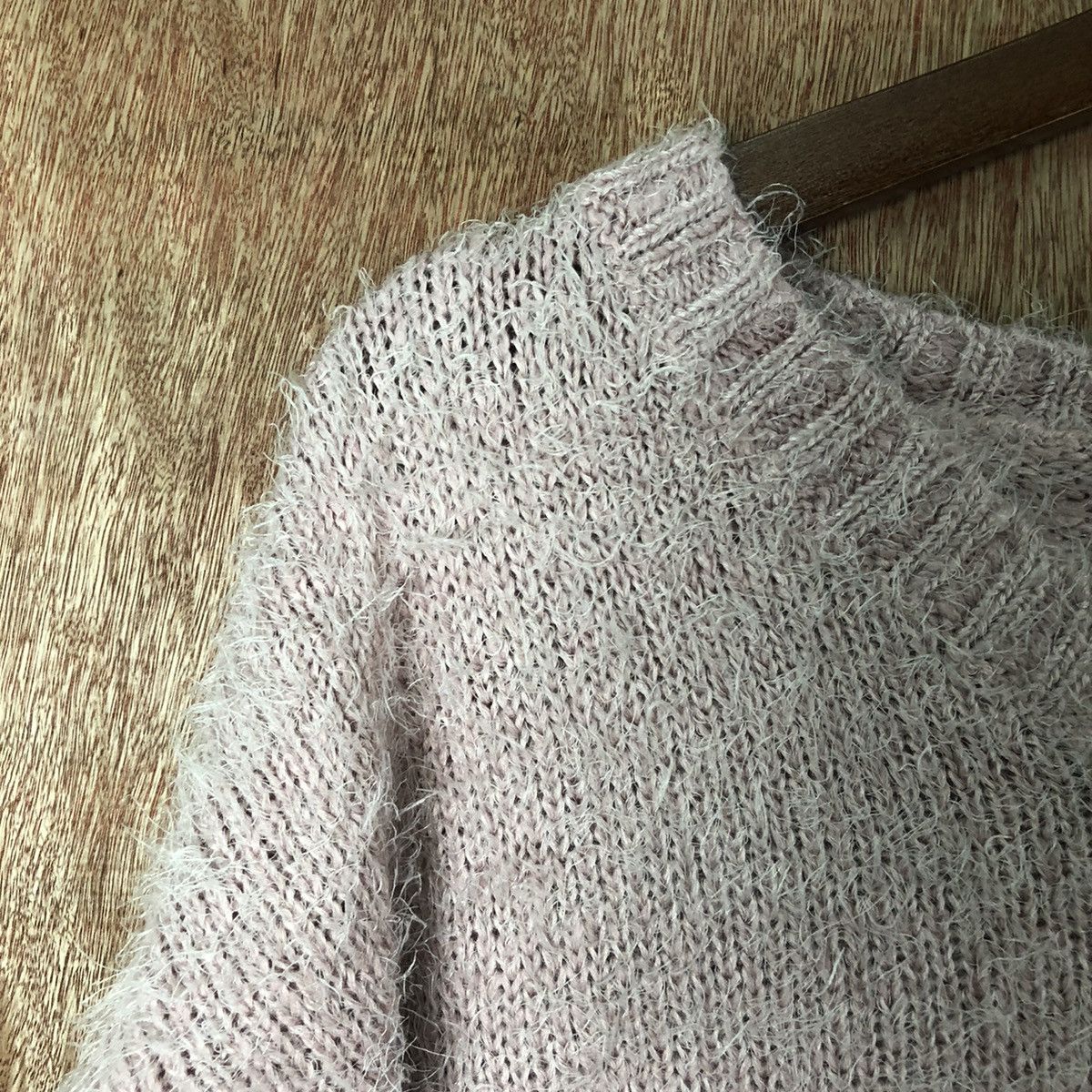 Hypebeast Loliza Pink Shag Shaggy Fur Mohair Knitwear #6596DL Size US L / EU 52-54 / 3 - 7 Thumbnail