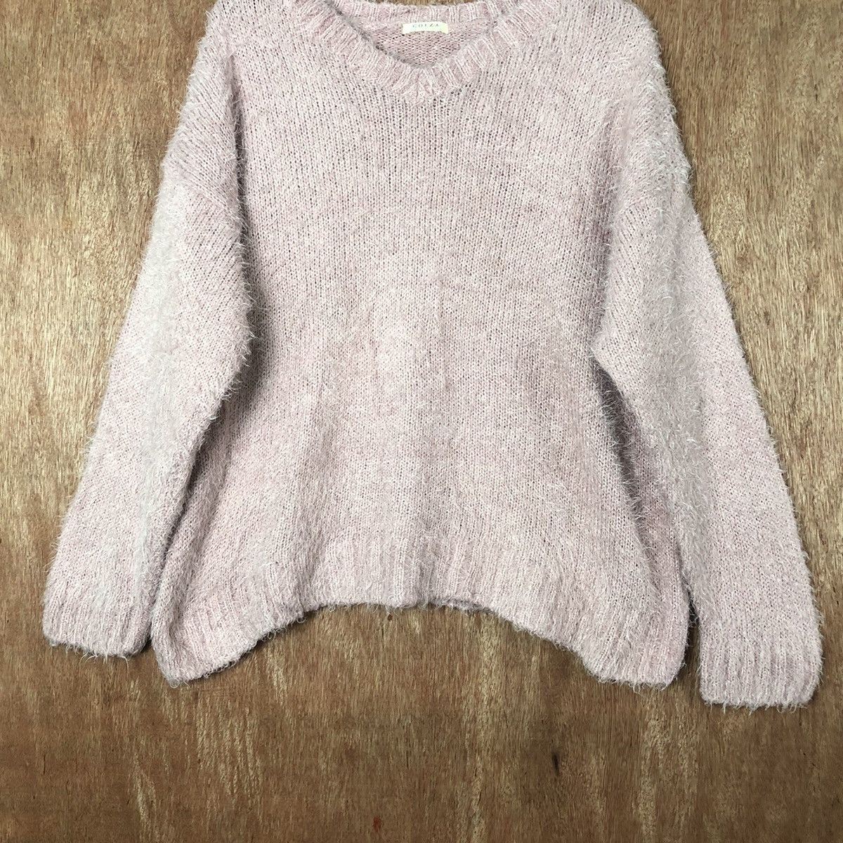 Hypebeast Loliza Pink Shag Shaggy Fur Mohair Knitwear #6596DL Size US L / EU 52-54 / 3 - 3 Thumbnail