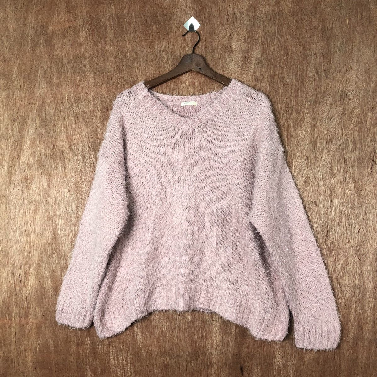 Hypebeast Loliza Pink Shag Shaggy Fur Mohair Knitwear #6596DL Size US L / EU 52-54 / 3 - 1 Thumbnail