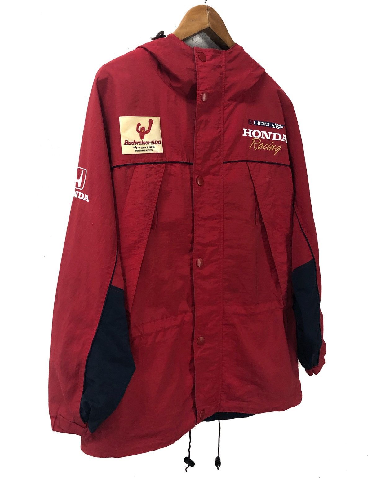 Sports Specialties Vintage Honda Racing Team Budweiser 500 Patch Jacket cw21 Size US L / EU 52-54 / 3 - 2 Thumbnail