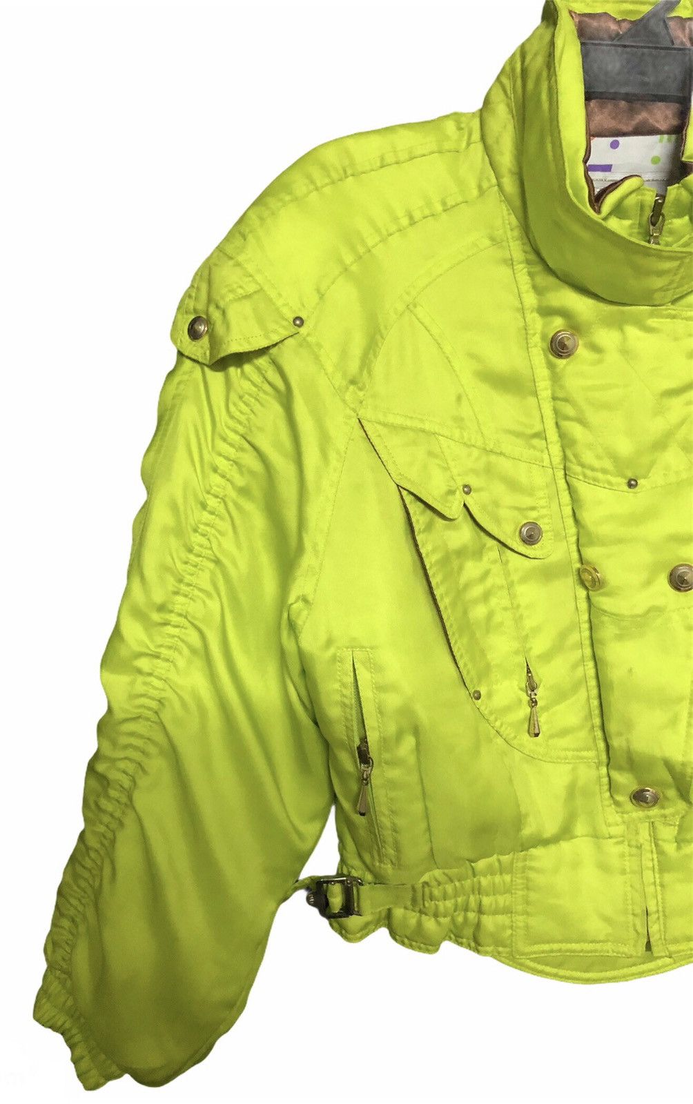 Ellesse × Vintage Vintage Ellese Bomber Ski Wear Bondage Belted Puffer Jacket Size US L / EU 52-54 / 3 - 4 Thumbnail