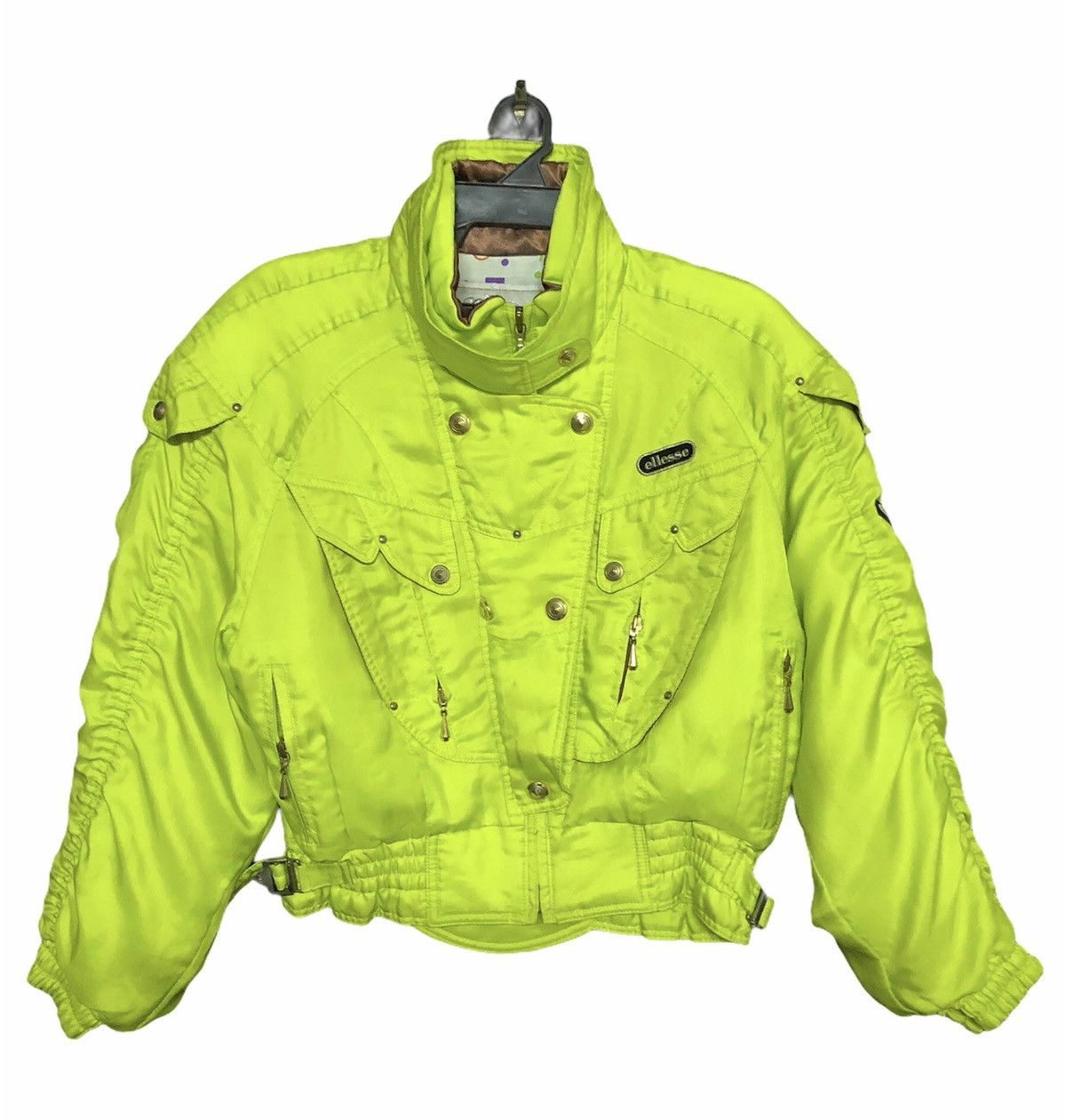 Ellesse × Vintage Vintage Ellese Bomber Ski Wear Bondage Belted Puffer Jacket Size US L / EU 52-54 / 3 - 1 Thumbnail