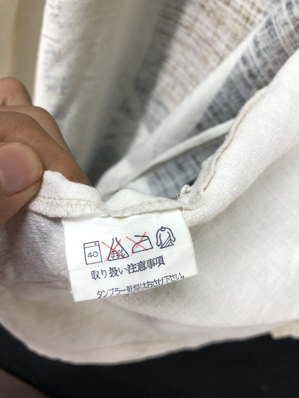 Indigo × Japanese Brand Vintage Japanese Edo Style Haori with Ukiyo-e Actor Print Size US L / EU 52-54 / 3 - 18 Thumbnail