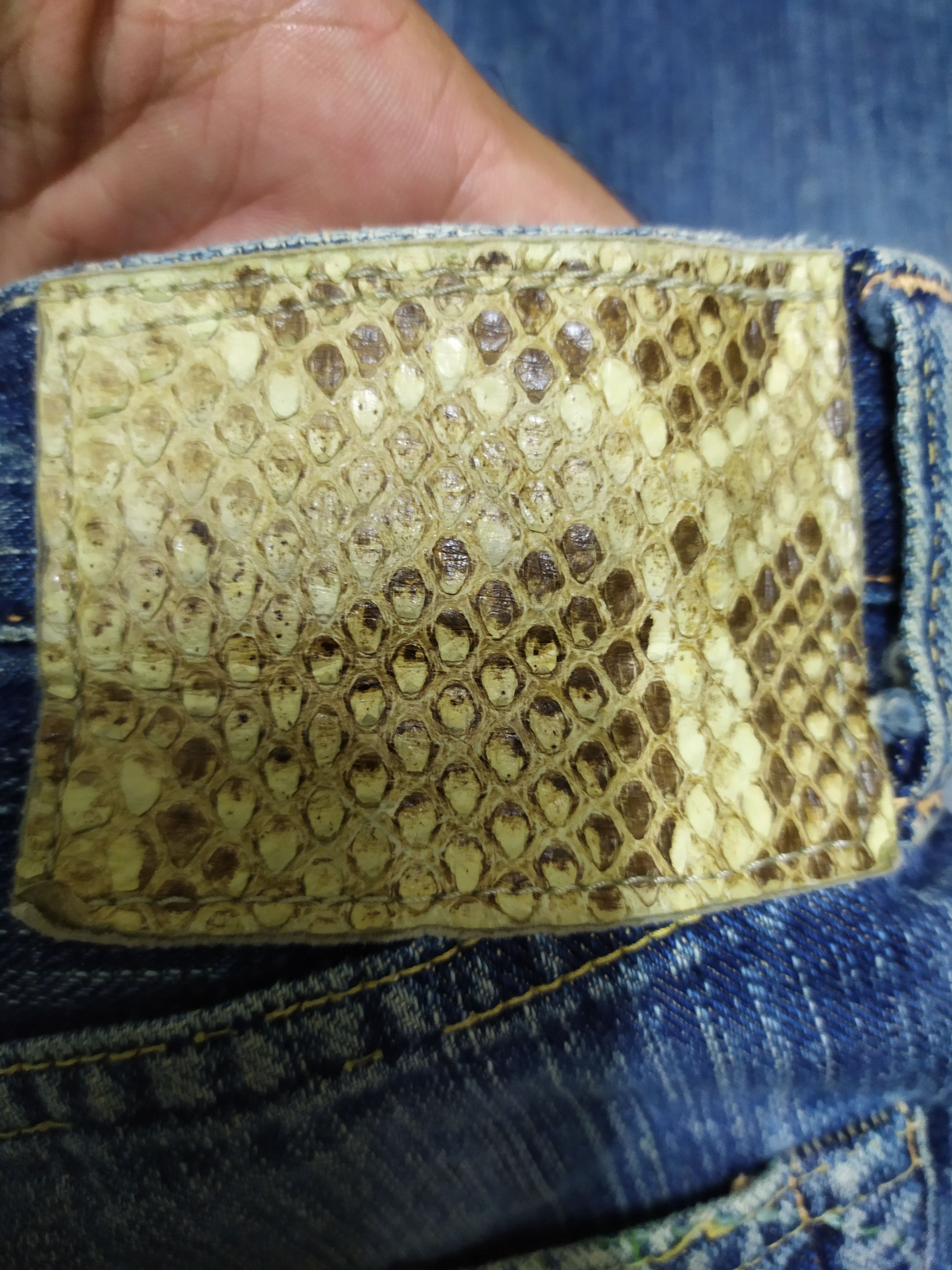 Sugar Cane × Toyo Enterprises × Vintage RARE...Vintage Selvedge Sugarcane Jeans Size US 34 / EU 50 - 4 Thumbnail