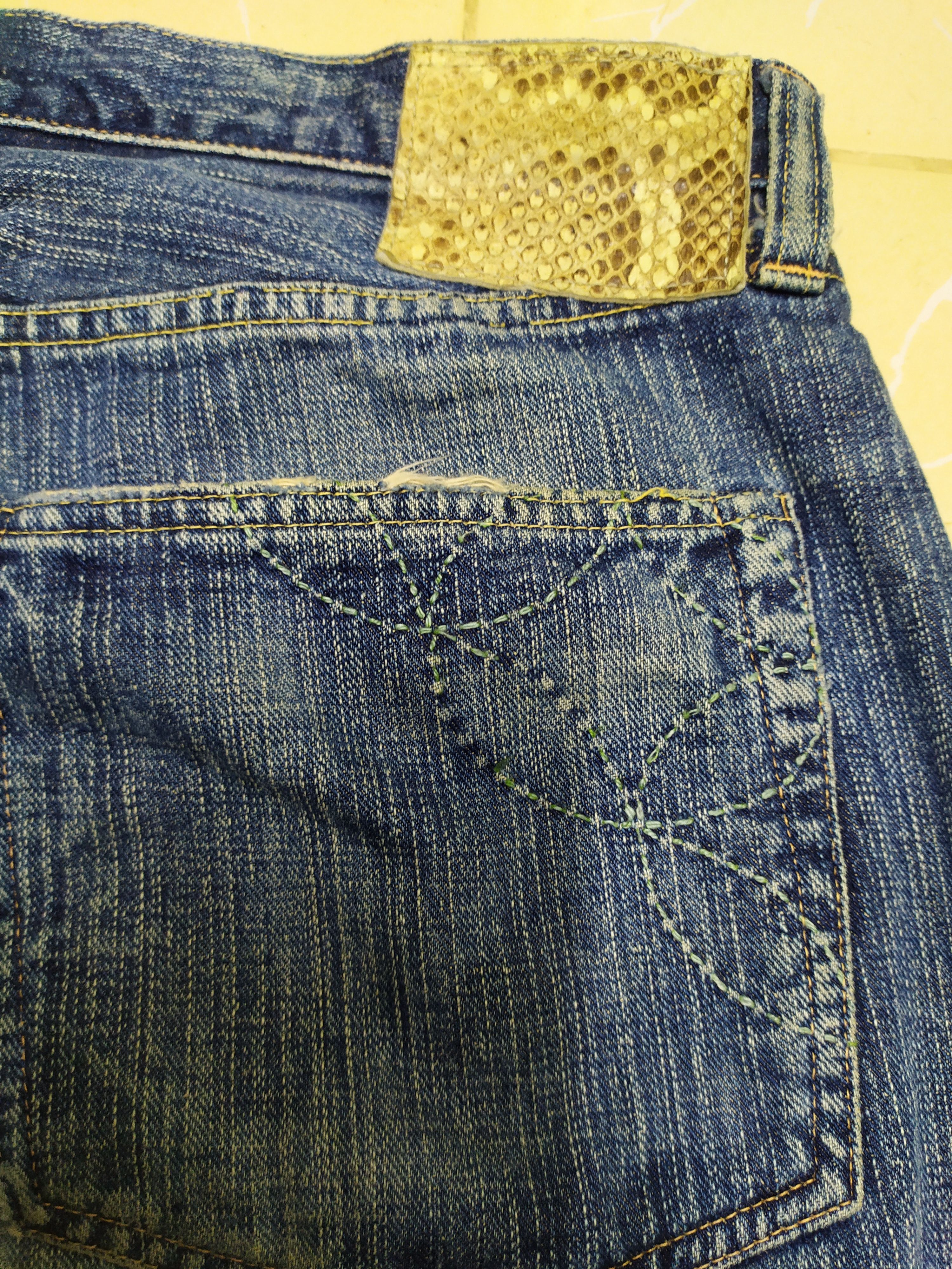 Sugar Cane × Toyo Enterprises × Vintage RARE...Vintage Selvedge Sugarcane Jeans Size US 34 / EU 50 - 14 Thumbnail