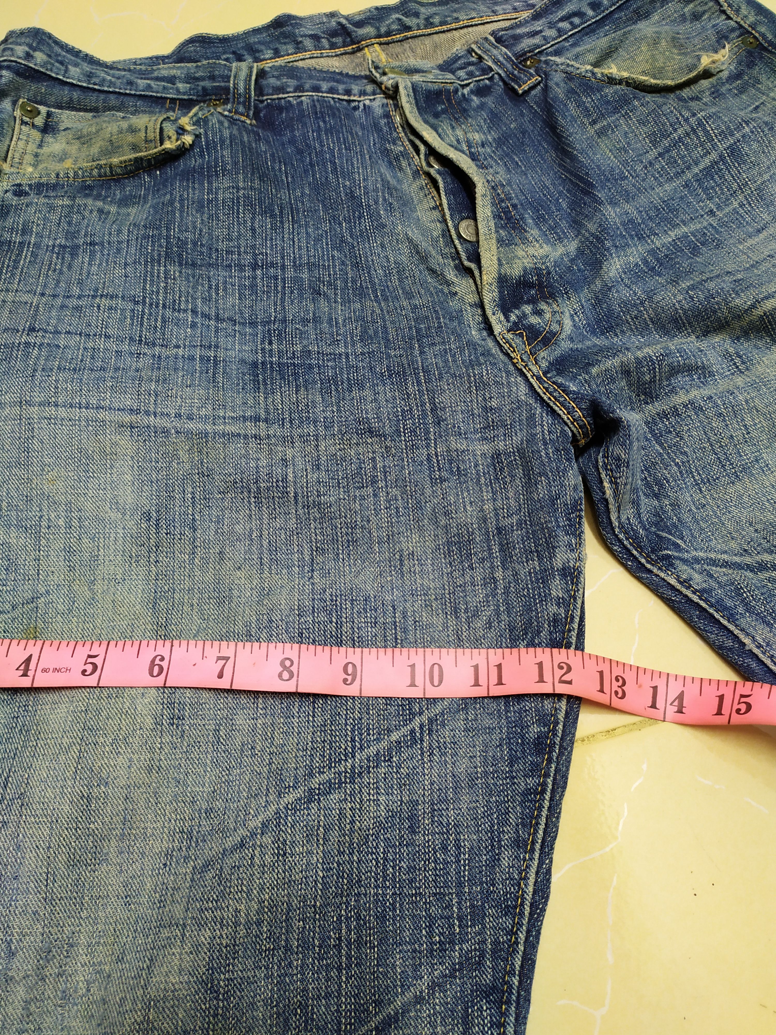 Sugar Cane × Toyo Enterprises × Vintage RARE...Vintage Selvedge Sugarcane Jeans Size US 34 / EU 50 - 10 Thumbnail