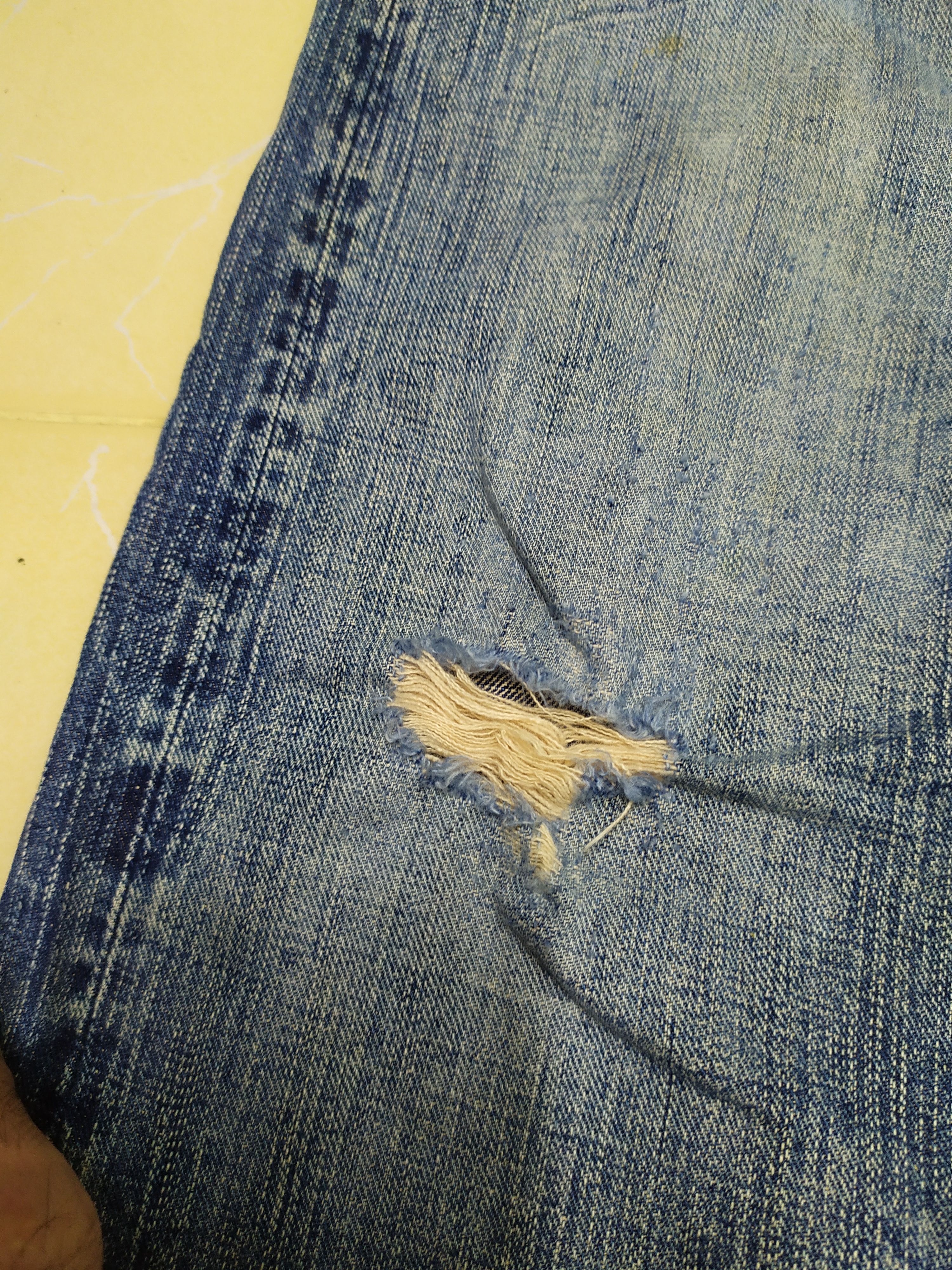 Sugar Cane × Toyo Enterprises × Vintage RARE...Vintage Selvedge Sugarcane Jeans Size US 34 / EU 50 - 6 Thumbnail