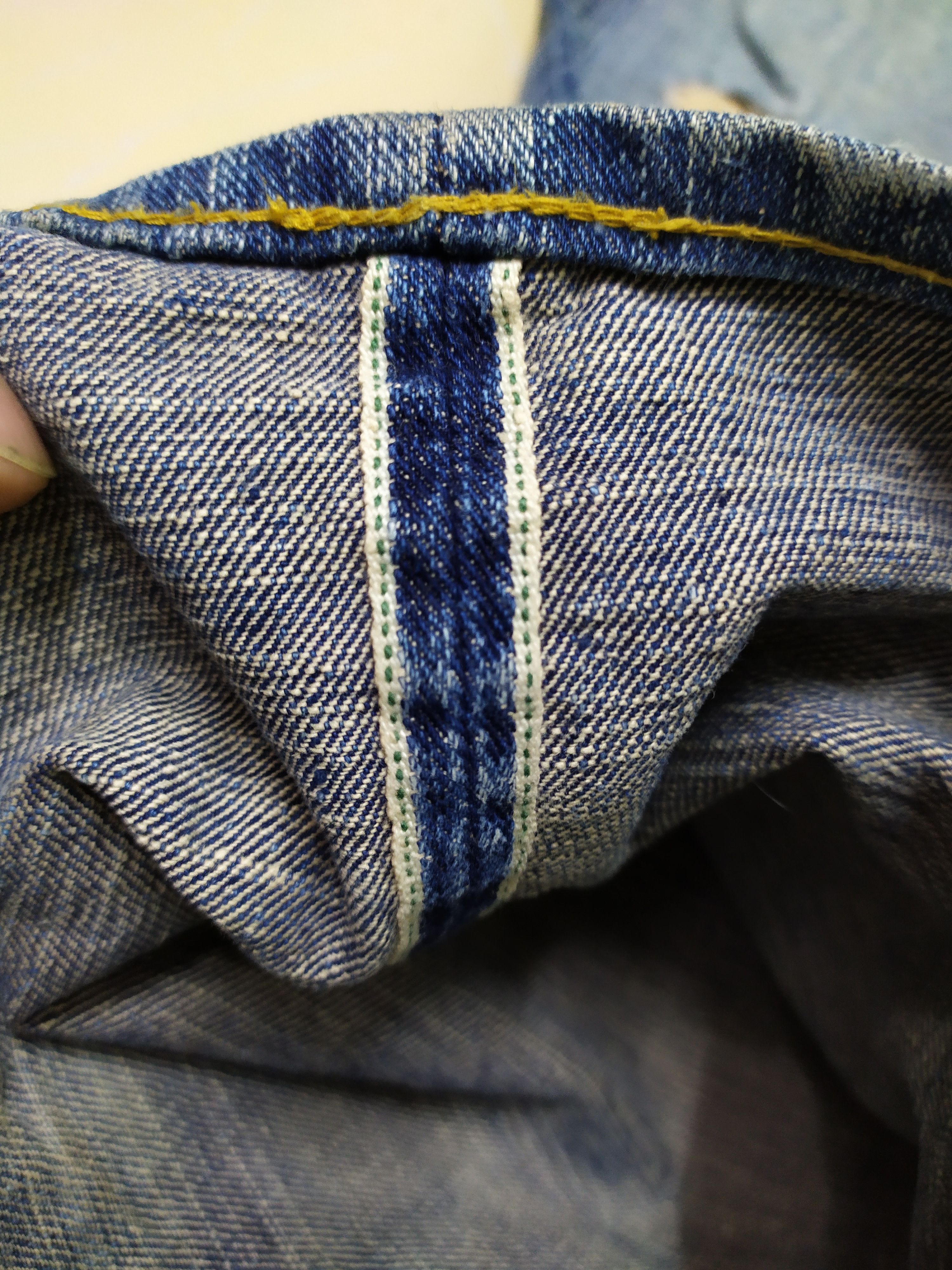 Sugar Cane × Toyo Enterprises × Vintage RARE...Vintage Selvedge Sugarcane Jeans Size US 34 / EU 50 - 7 Thumbnail