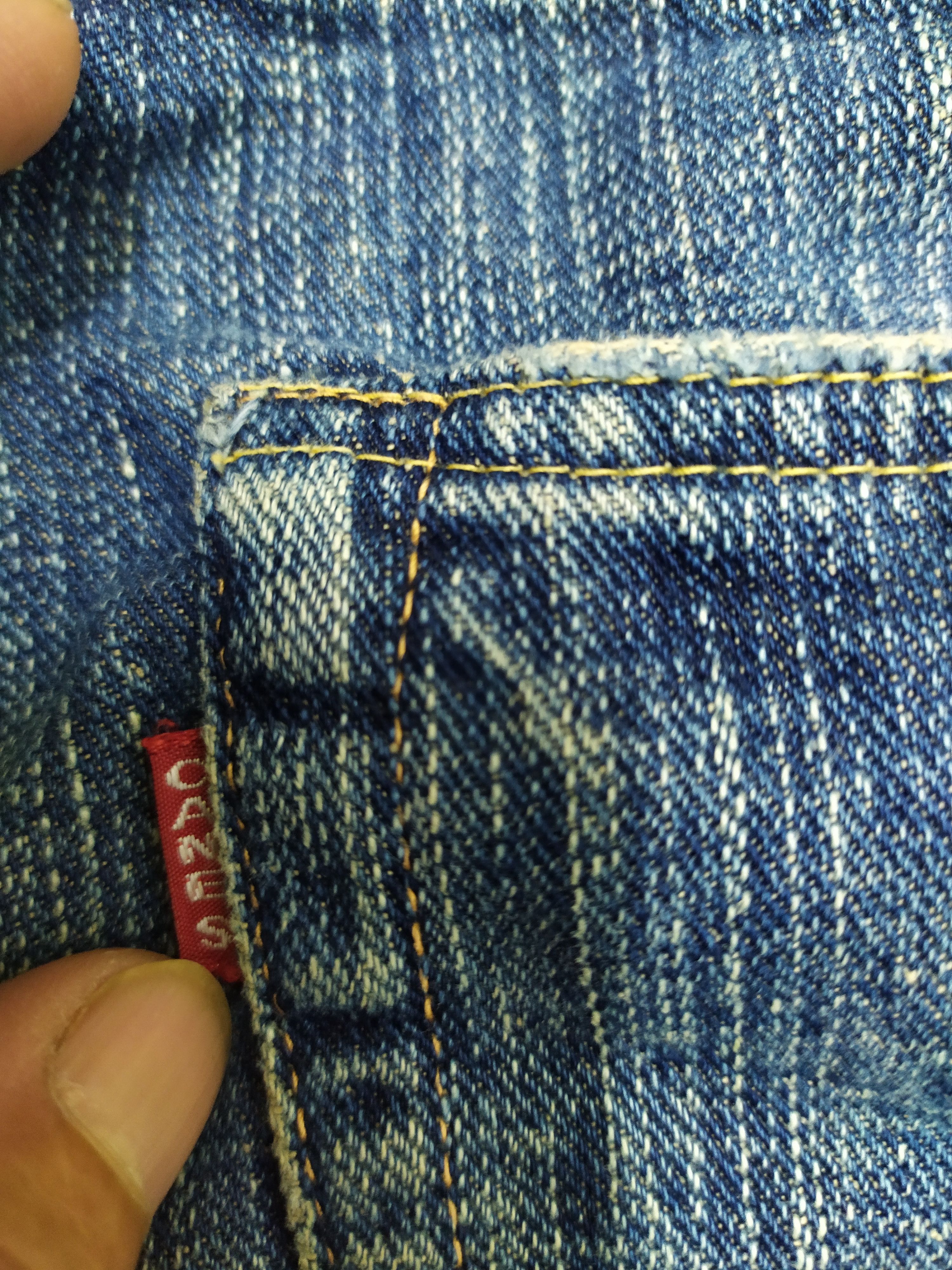 Sugar Cane × Toyo Enterprises × Vintage RARE...Vintage Selvedge Sugarcane Jeans Size US 34 / EU 50 - 13 Thumbnail