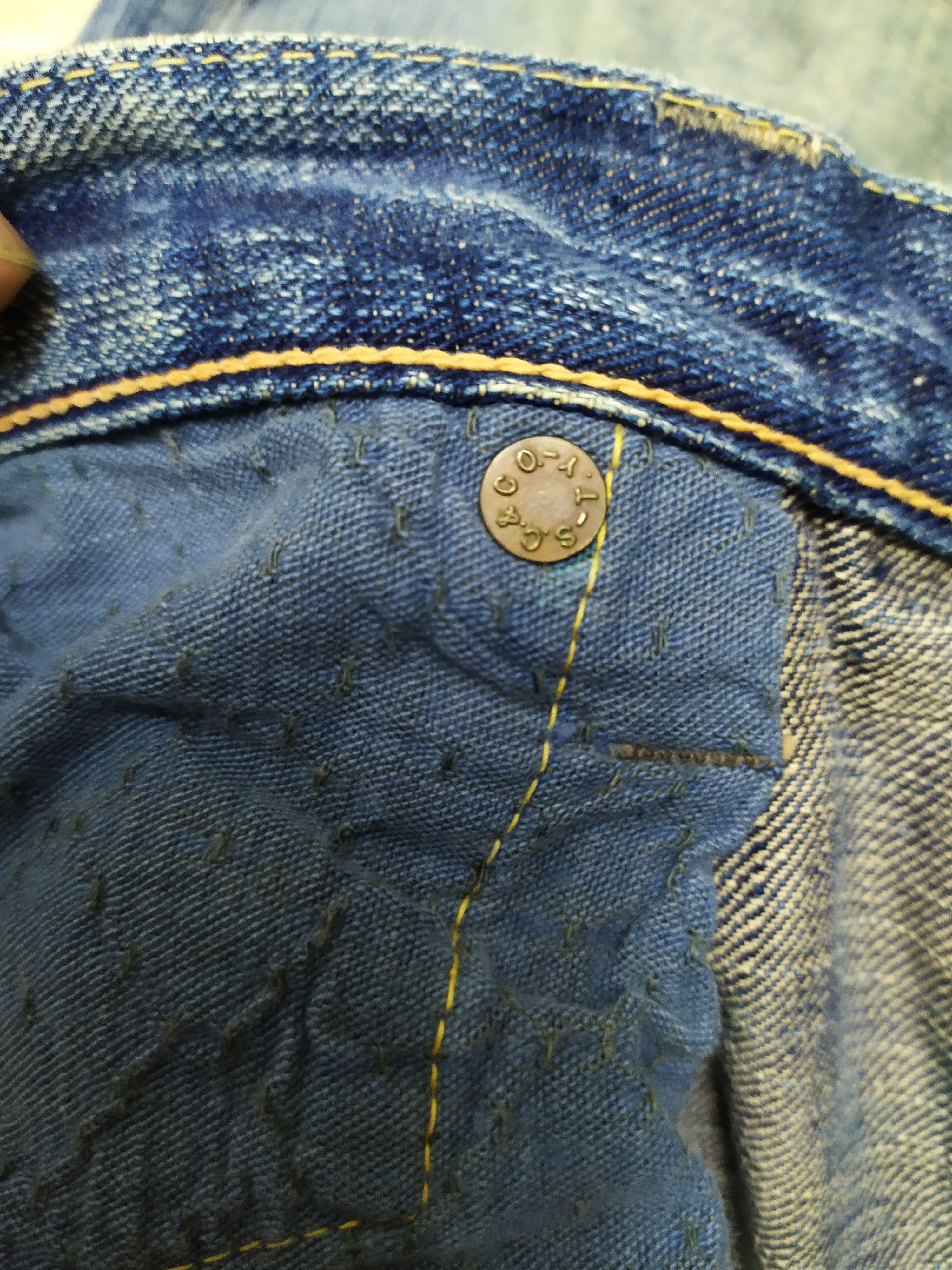 Sugar Cane × Toyo Enterprises × Vintage RARE...Vintage Selvedge Sugarcane Jeans Size US 34 / EU 50 - 17 Thumbnail
