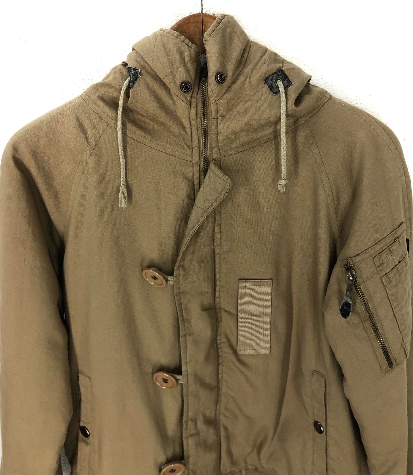 Beams Plus Beams Boy Power Off positive Thinking Jacket Size US M / EU 48-50 / 2 - 3 Thumbnail