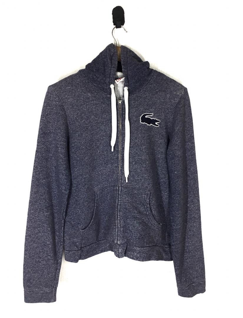 Designer × Lacoste LACOSTE LIVE Zipper Super Hoodie Sweater Size US L / EU 52-54 / 3 - 1 Thumbnail
