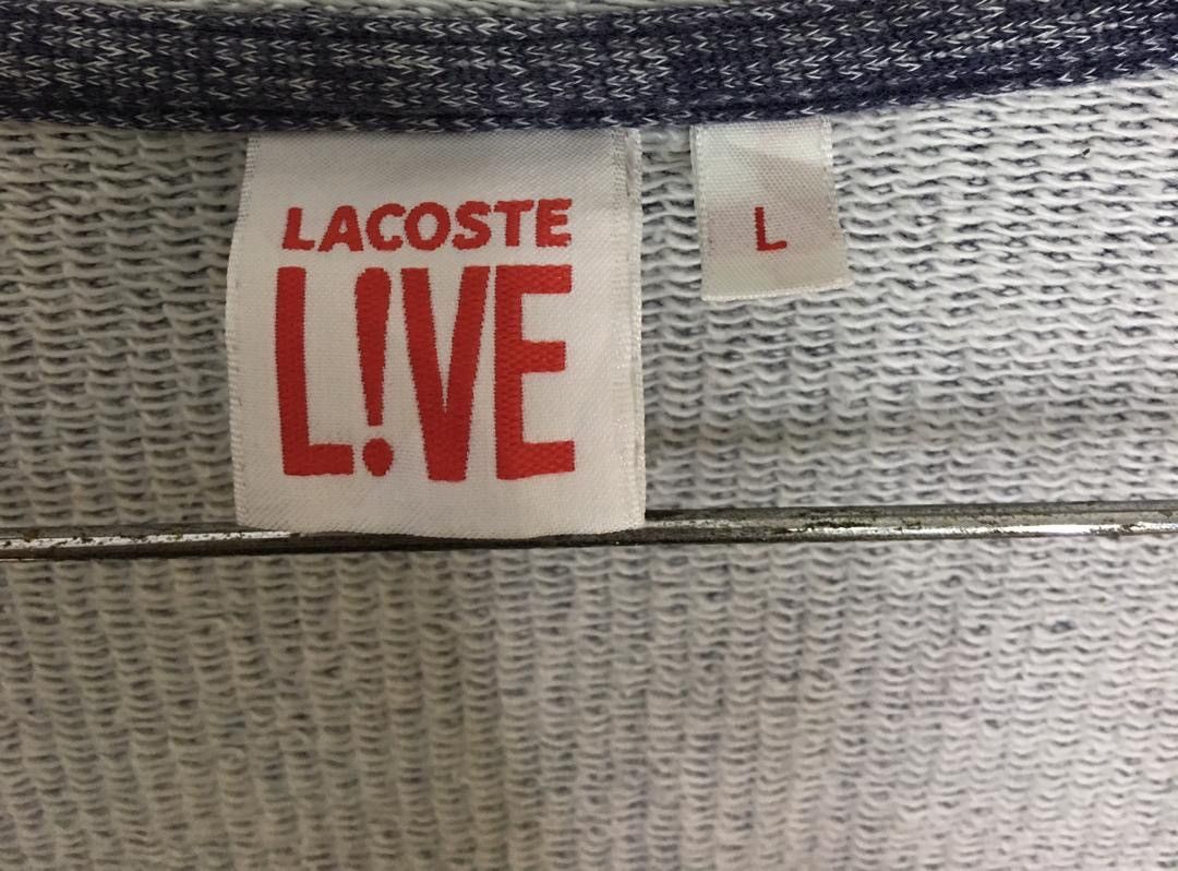 Designer × Lacoste LACOSTE LIVE Zipper Super Hoodie Sweater Size US L / EU 52-54 / 3 - 6 Thumbnail