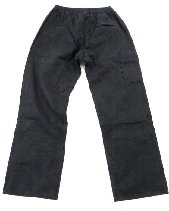 Balenciaga YGEBB Sateen Cargo Black Sweatpants | Grailed