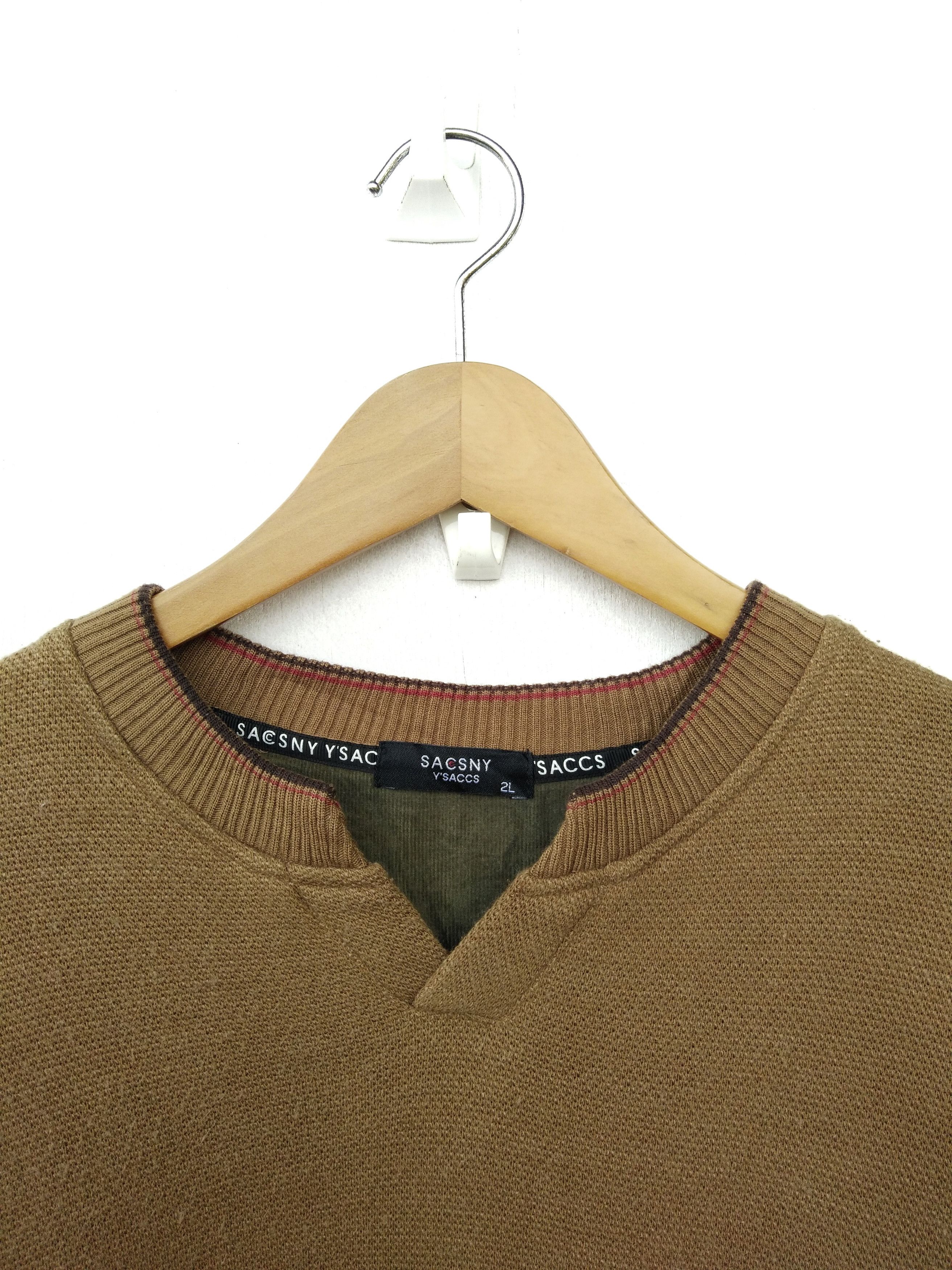 Japanese Brand 🔥Japanese Brand SACSNY Y’saccs by Yohji Yamamoto Sweatshirt Size US L / EU 52-54 / 3 - 4 Thumbnail
