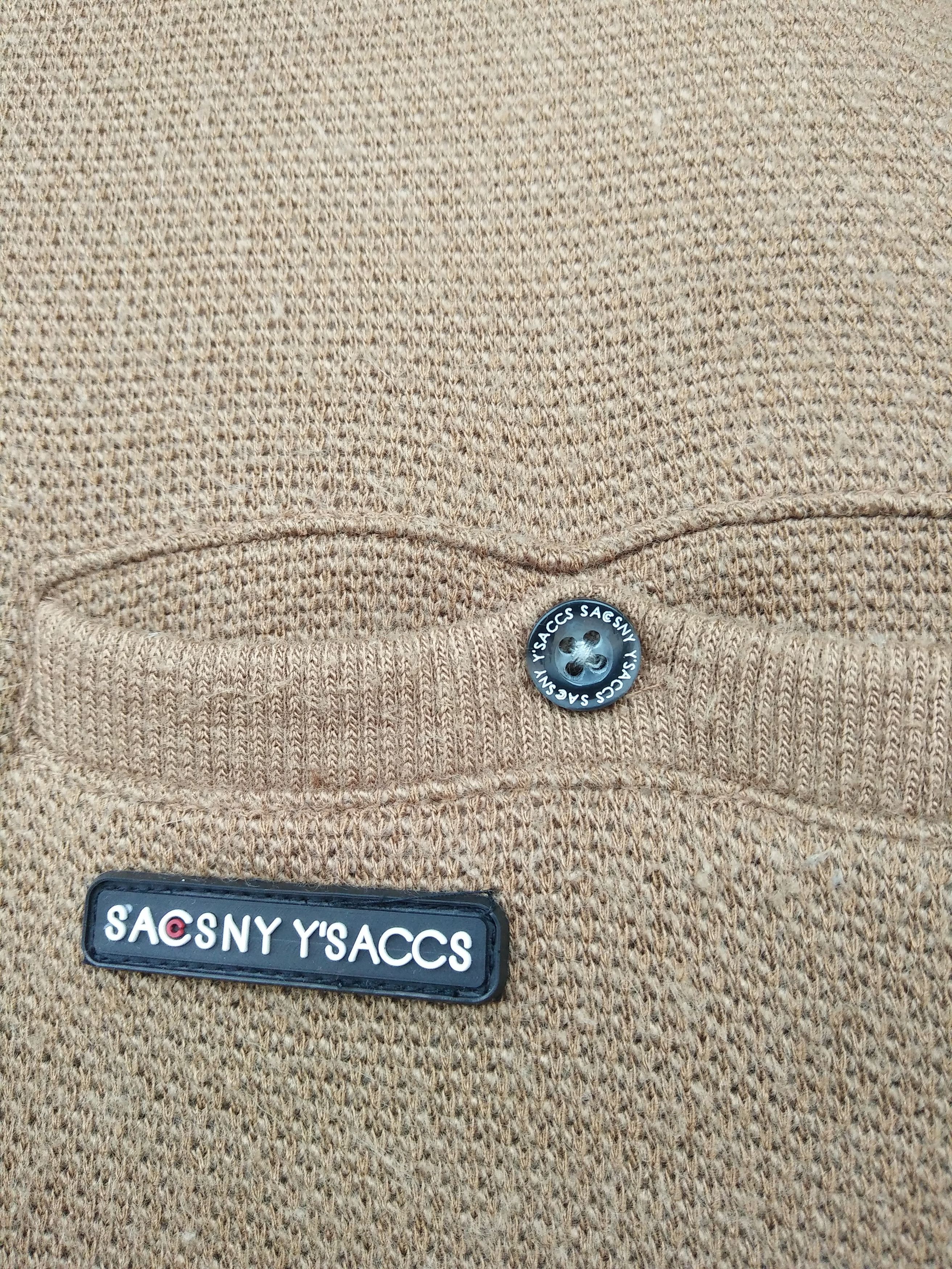 Japanese Brand 🔥Japanese Brand SACSNY Y’saccs by Yohji Yamamoto Sweatshirt Size US L / EU 52-54 / 3 - 6 Thumbnail