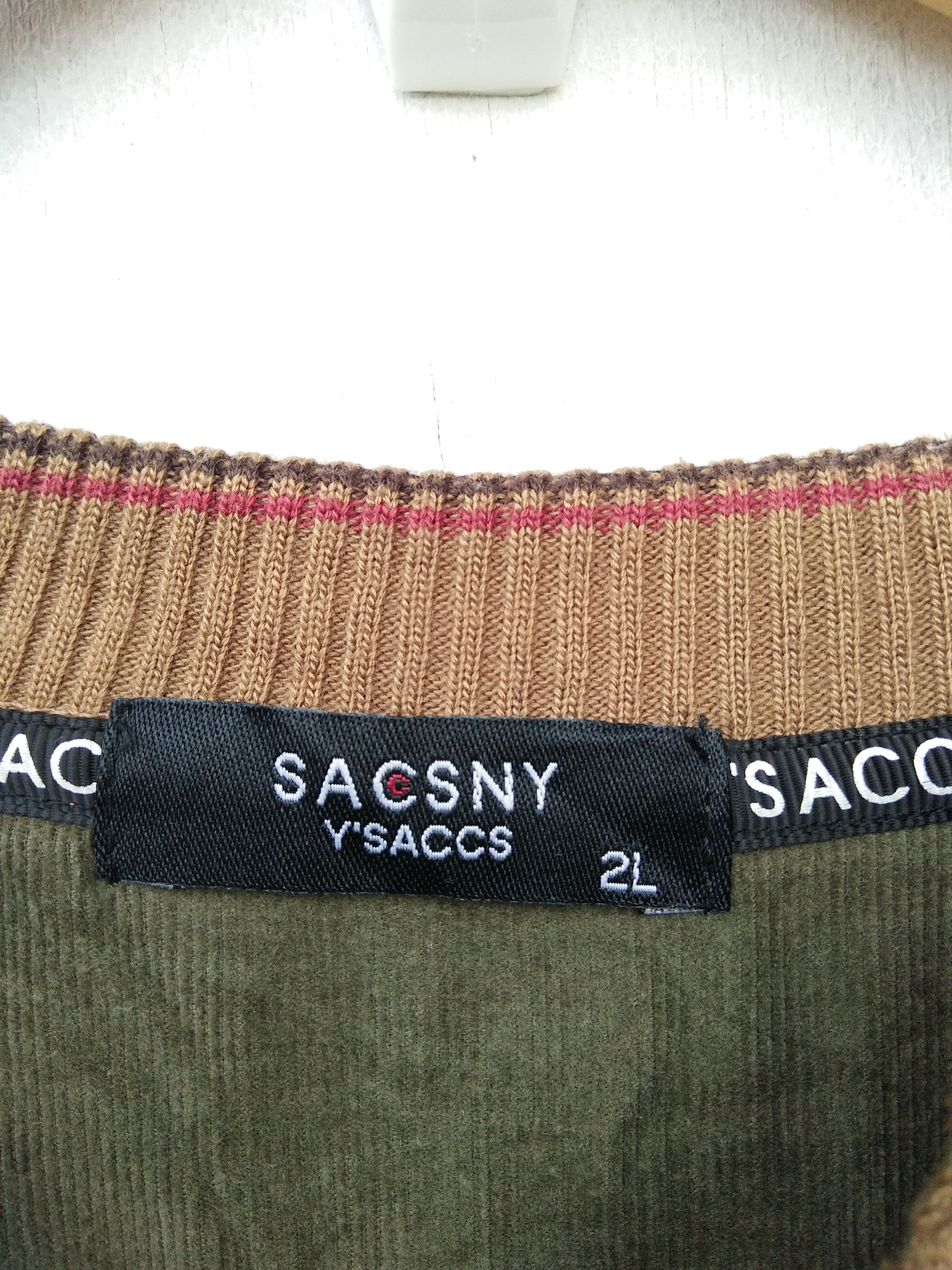 Japanese Brand 🔥Japanese Brand SACSNY Y’saccs by Yohji Yamamoto Sweatshirt Size US L / EU 52-54 / 3 - 8 Thumbnail