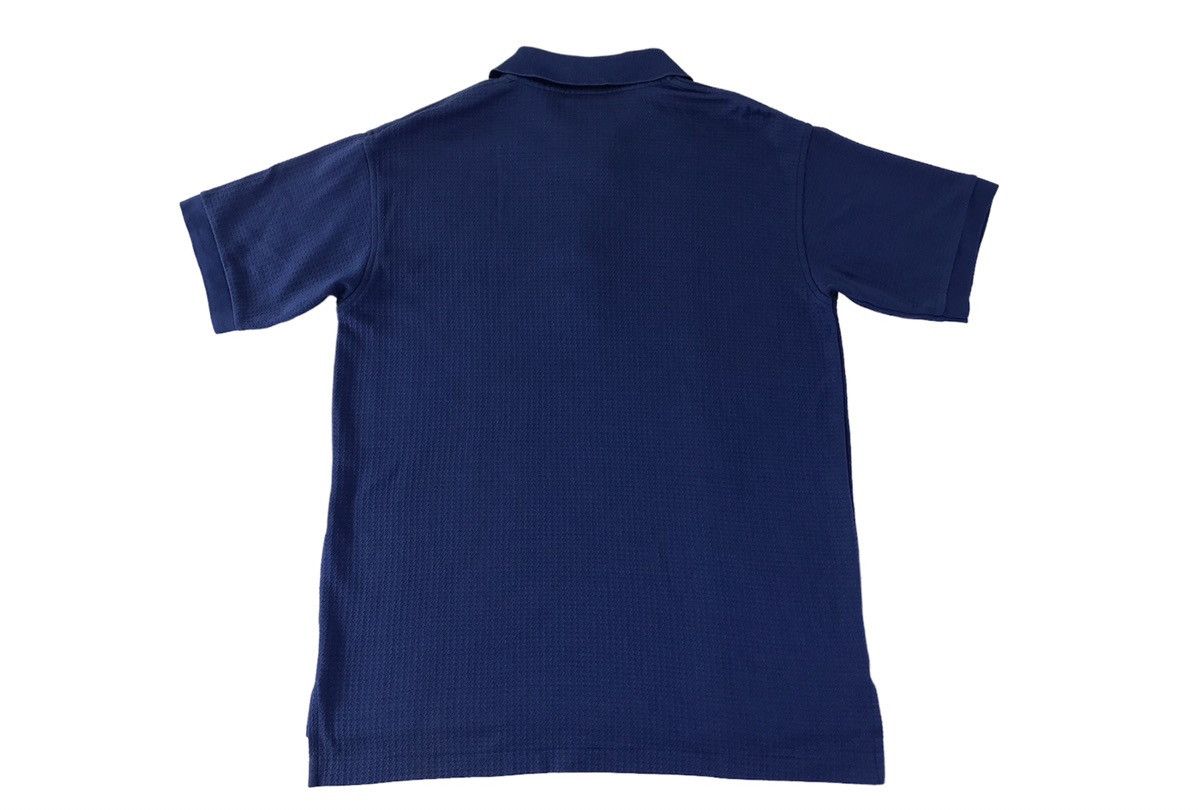 Burberry Burberrys Blue Plain Minimalist Emboidery Logo Design Polo Size US L / EU 52-54 / 3 - 2 Thumbnail