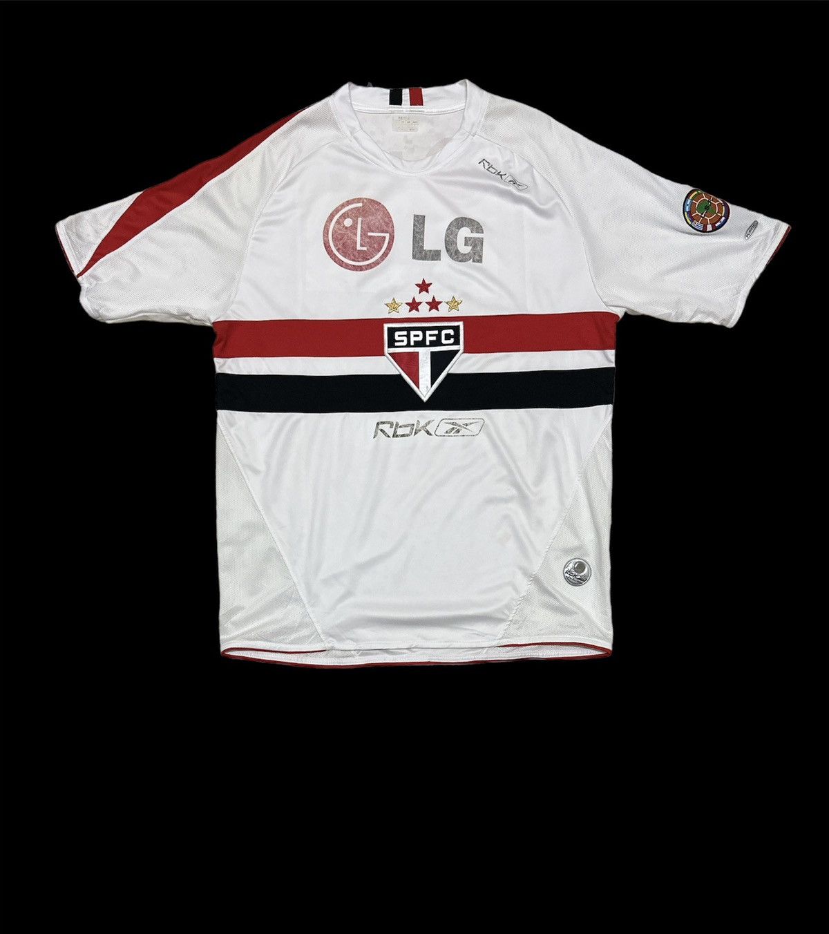 Reebok Sao Paolo Home Jersey 2007/08 Reebok Size US L / EU 52-54 / 3 - 1 Thumbnail