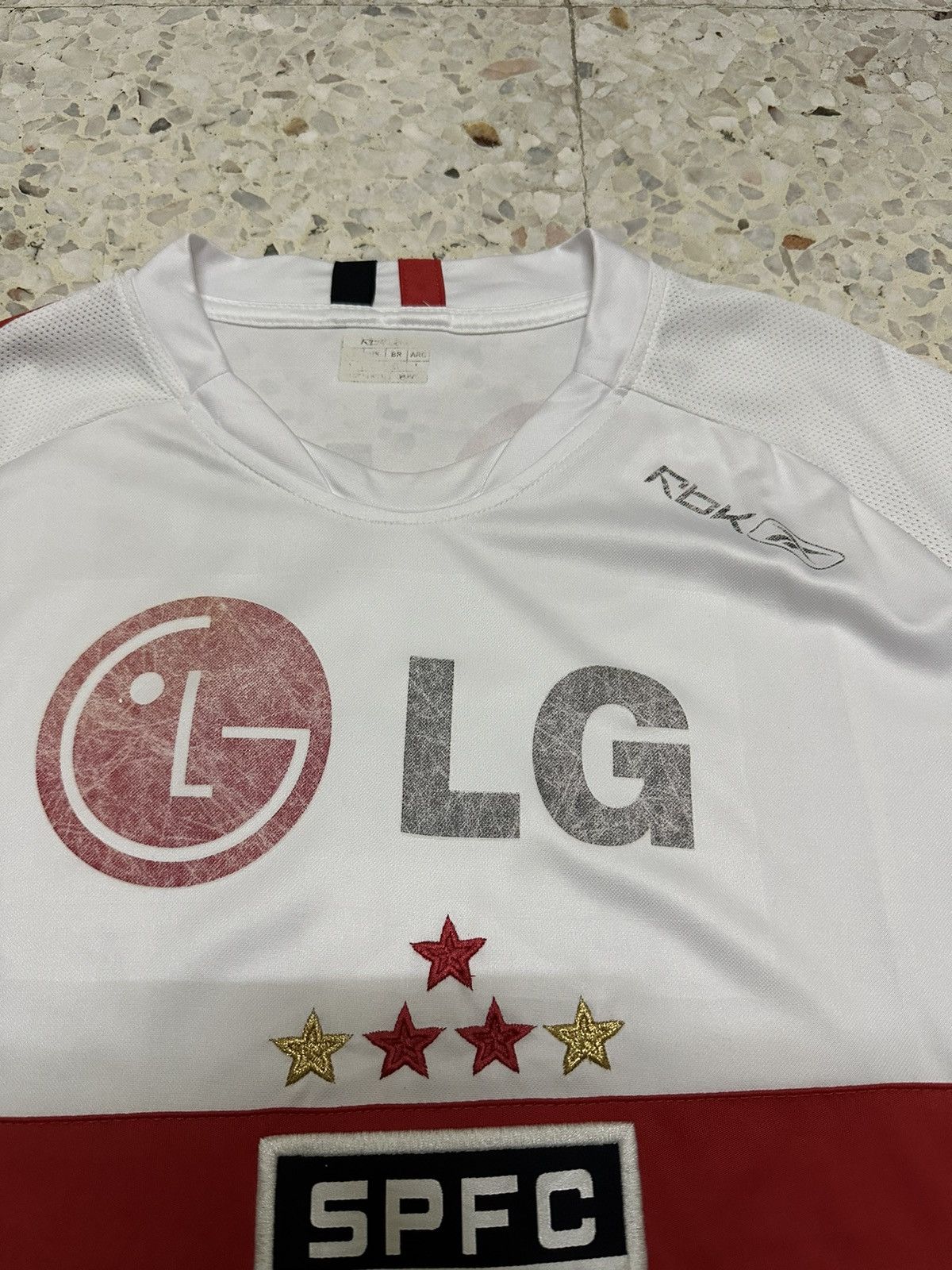 Reebok Sao Paolo Home Jersey 2007/08 Reebok Size US L / EU 52-54 / 3 - 5 Thumbnail