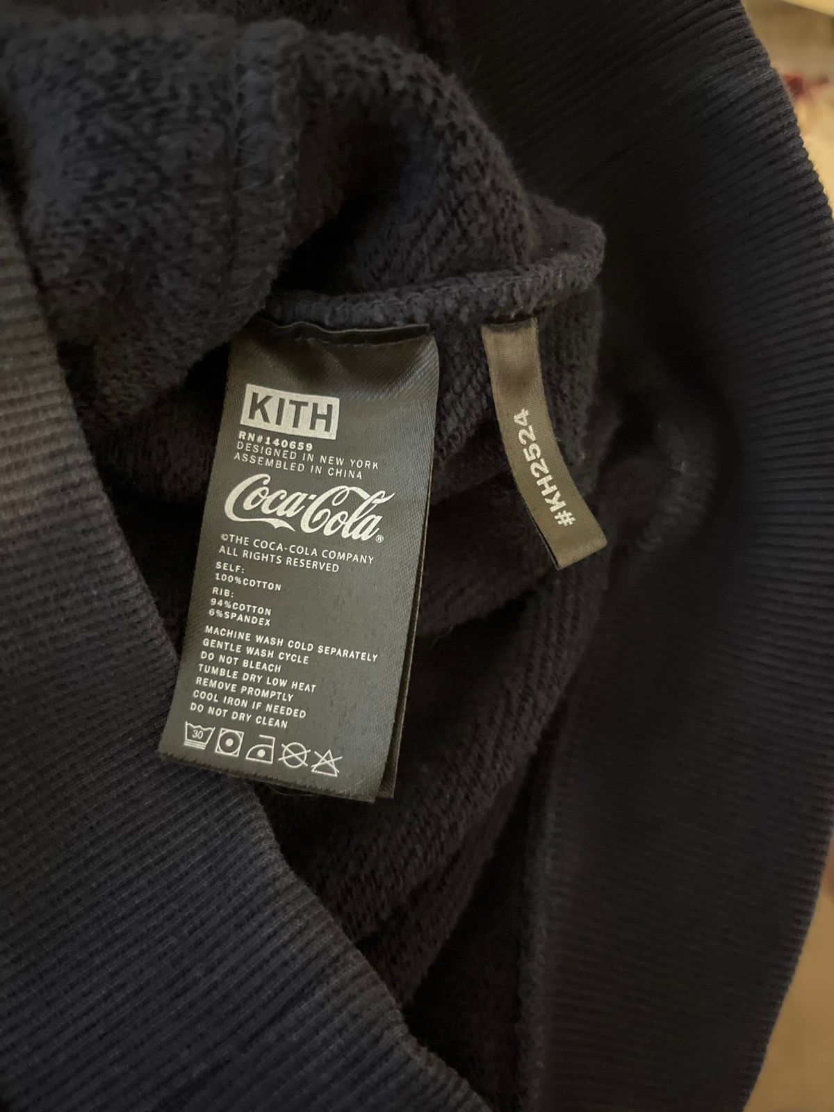 Kith Kith Coca Cola Ribbon Logo Hoodie Size US XS / EU 42 / 0 - 6 Preview