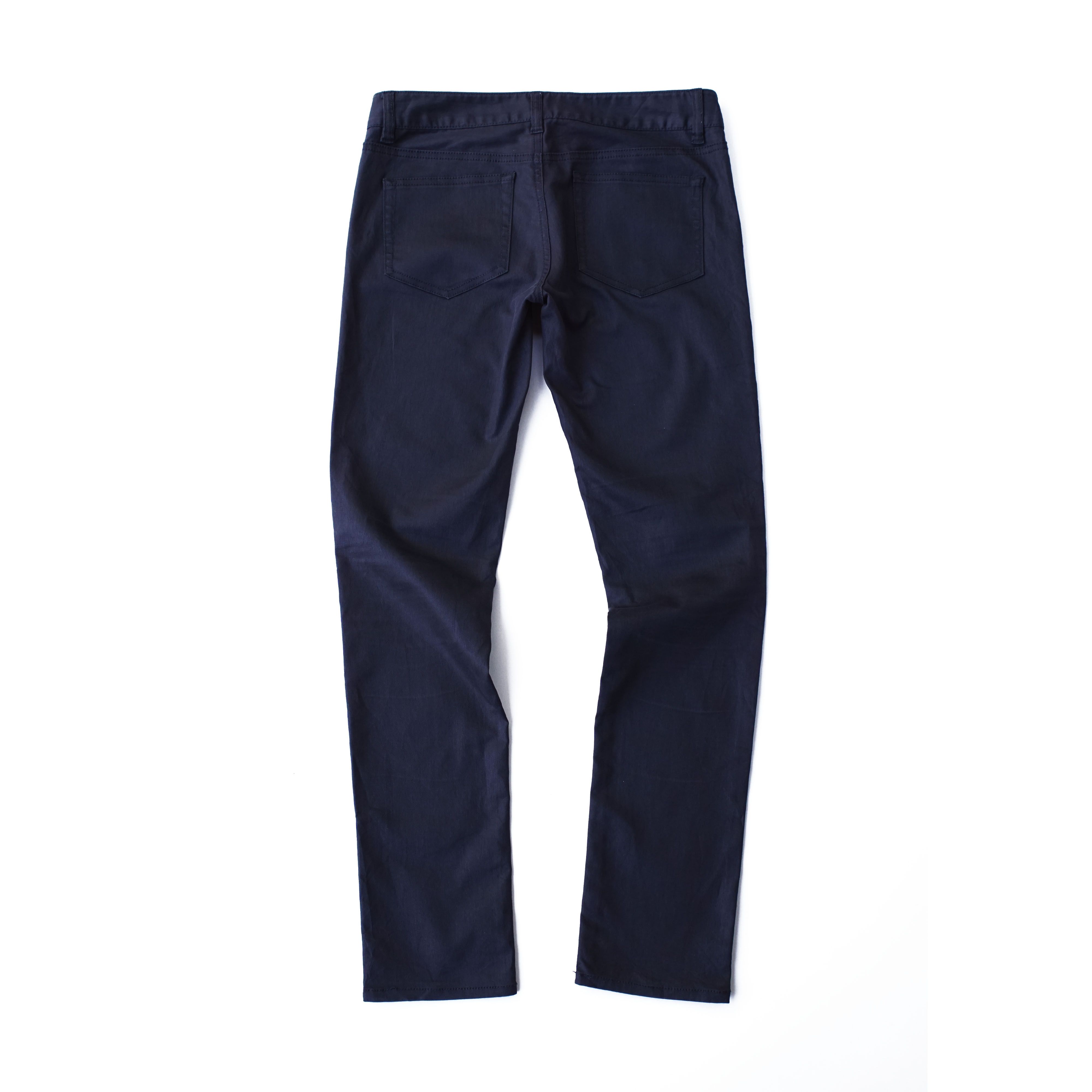 If Six Was Nine *NoTariff 22 Octobre Black Waxed Skinny Pants Size US 30 / EU 46 - 2 Thumbnail