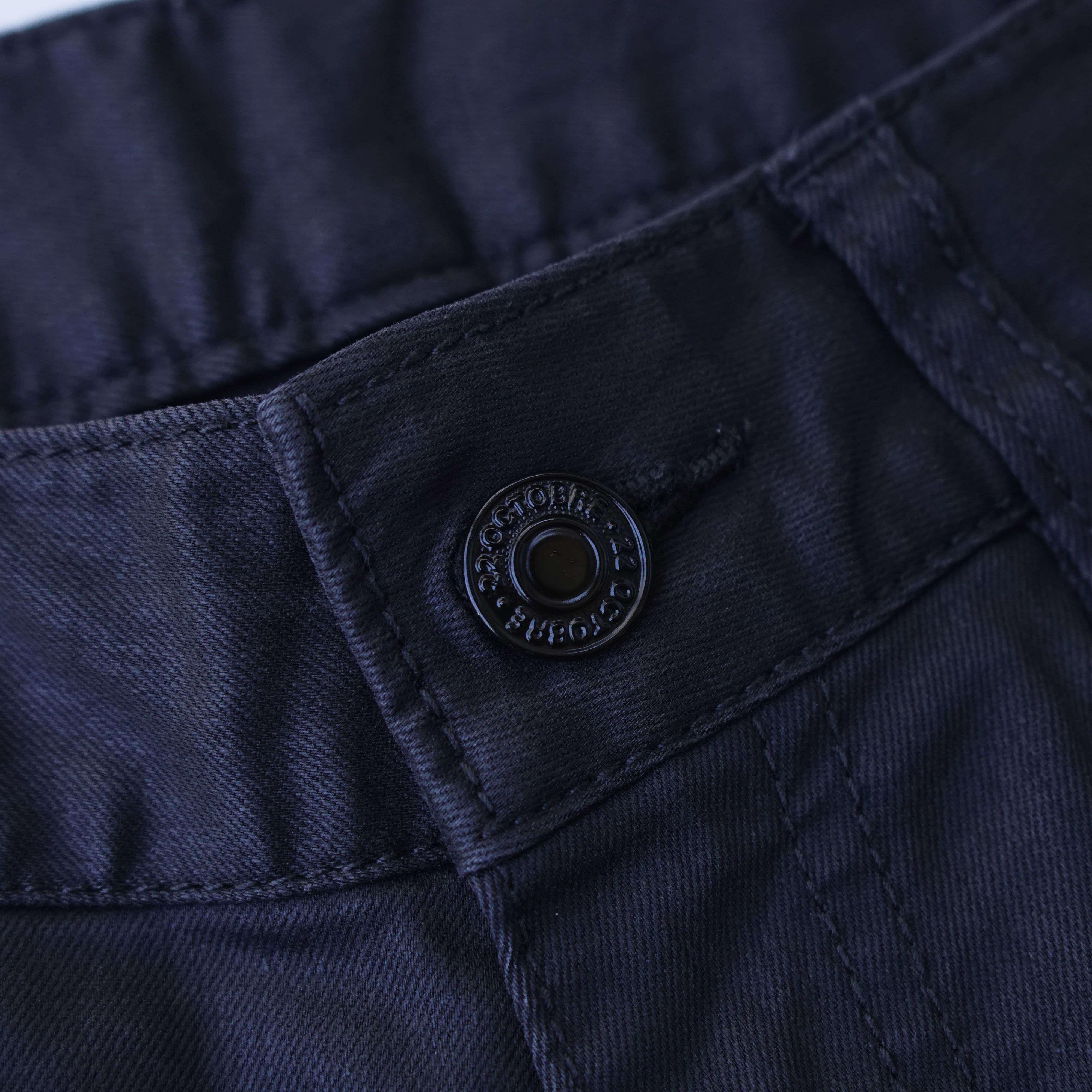 If Six Was Nine *NoTariff 22 Octobre Black Waxed Skinny Pants Size US 30 / EU 46 - 6 Thumbnail