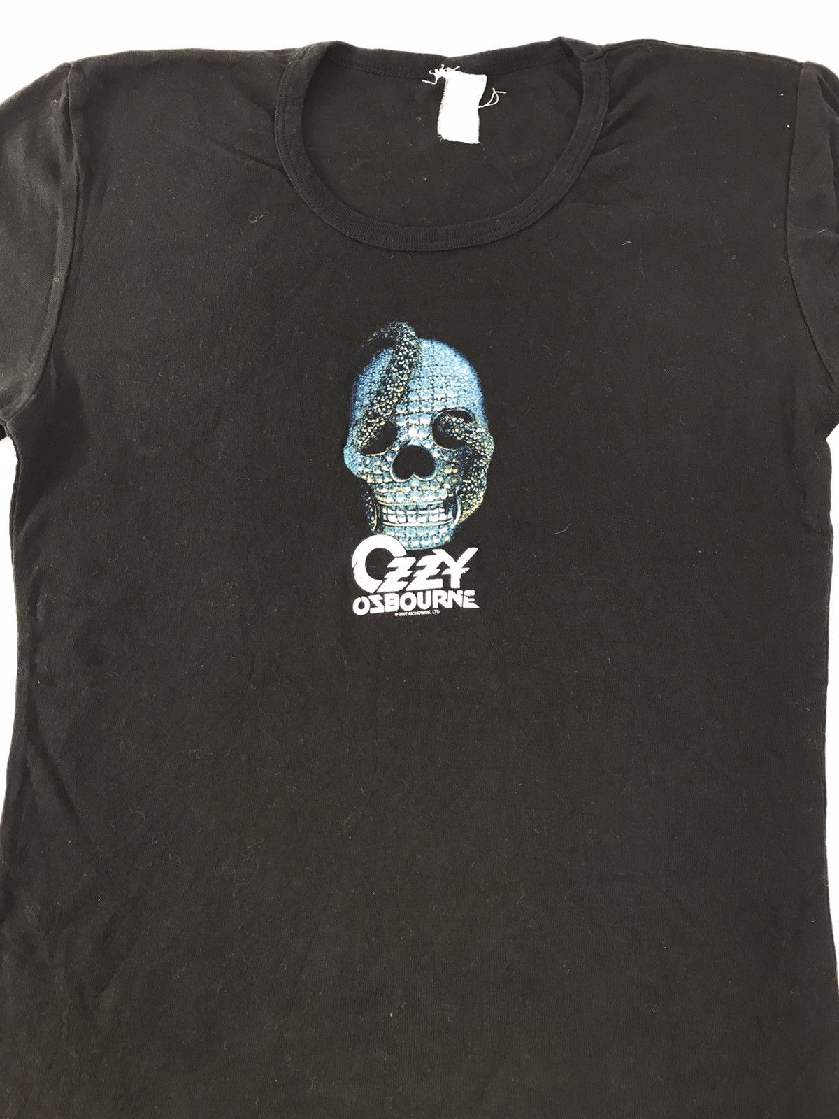 Band Tees Ozzy Ozbourne American Rock Band Skull Snake Graphic Screen Size S / US 4 / IT 40 - 2 Thumbnail