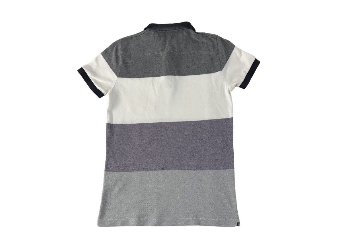 French Connection French Connection Colour Block Striped Polo Tee fcuk Size S / US 4 / IT 40 - 2 Thumbnail