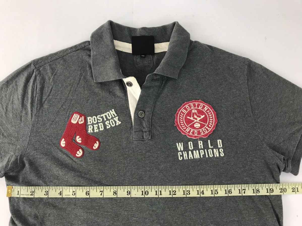 MLB Boston Red Sox Major League Baseball Polo Embroidery Logo Size US M / EU 48-50 / 2 - 6 Thumbnail