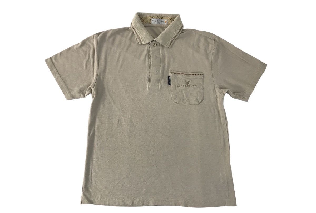Lyle & Scott Lyle and Scott Collection Plain Single Pocket Design Polo Size US M / EU 48-50 / 2 - 1 Thumbnail