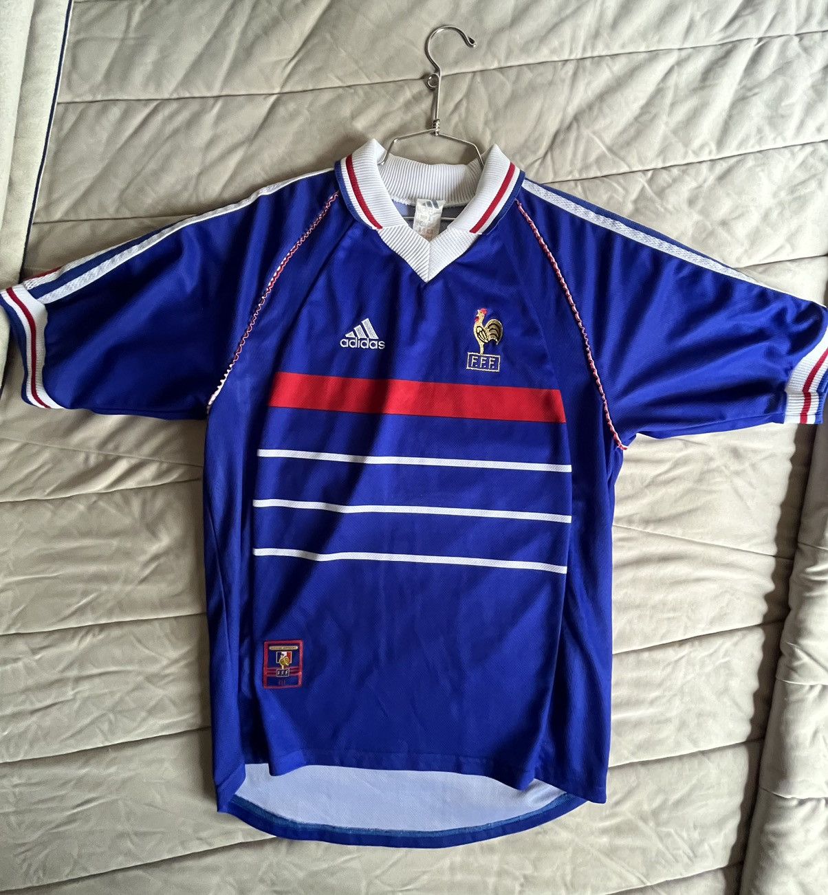 Soccer Jersey × Vintage Vintage FFF France soccer jersey | Grailed