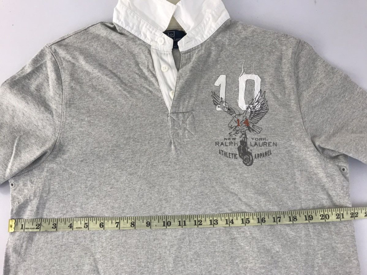 Polo Ralph Lauren Polo Ralph Lauren Athletic 381 Bleecker Polo Tee Rugby Size US L / EU 52-54 / 3 - 10 Thumbnail