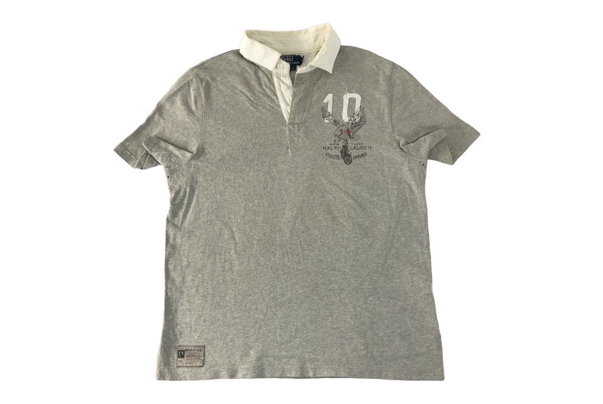 Polo Ralph Lauren Polo Ralph Lauren Athletic 381 Bleecker Polo Tee Rugby Size US L / EU 52-54 / 3 - 1 Thumbnail
