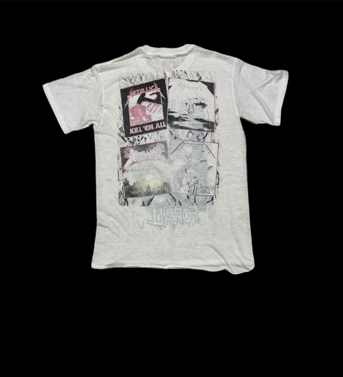 Band Tees Vintage 88’s Metallica and Justice For All Shirt Destroyed Size US L / EU 52-54 / 3 - 3 Thumbnail