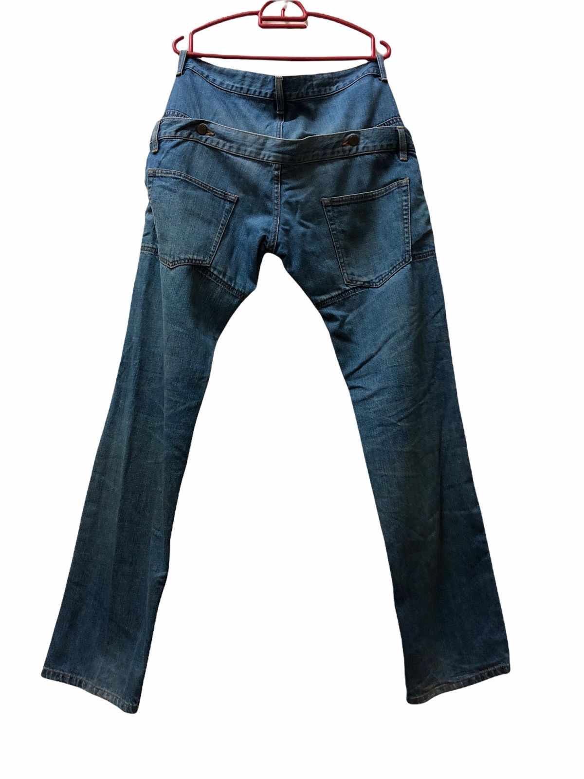 Final Home ISSEY MIYAKE FINAL HOME DENIM JEANS MULTI POCKET Size US 33 - 17 Thumbnail