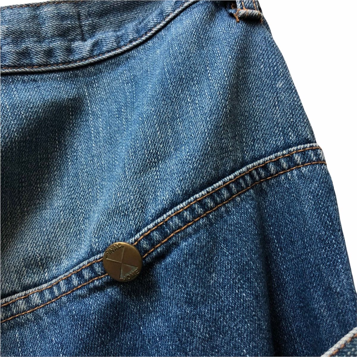 Final Home ISSEY MIYAKE FINAL HOME DENIM JEANS MULTI POCKET Size US 33 - 11 Thumbnail