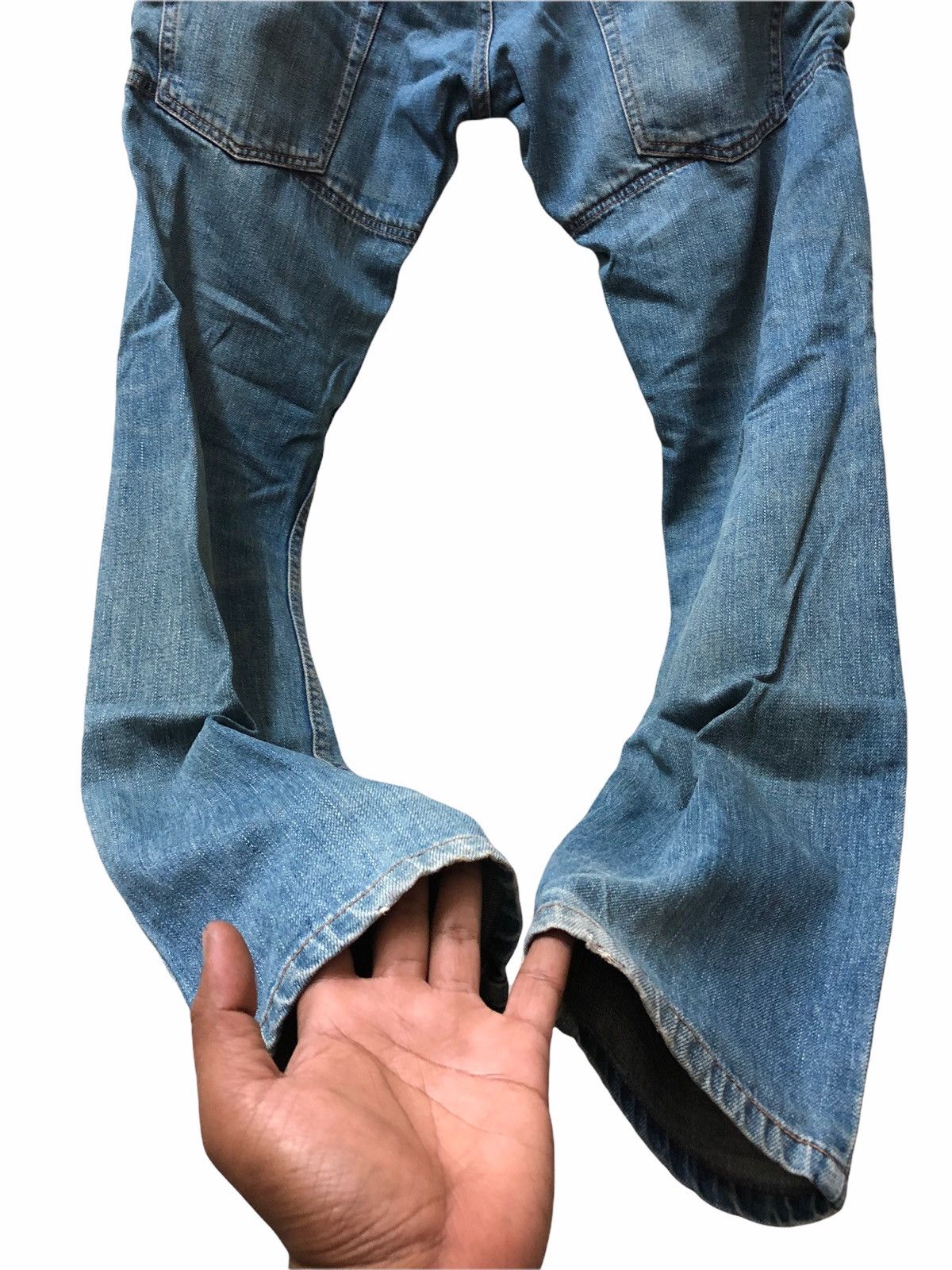 Final Home ISSEY MIYAKE FINAL HOME DENIM JEANS MULTI POCKET Size US 33 - 16 Thumbnail