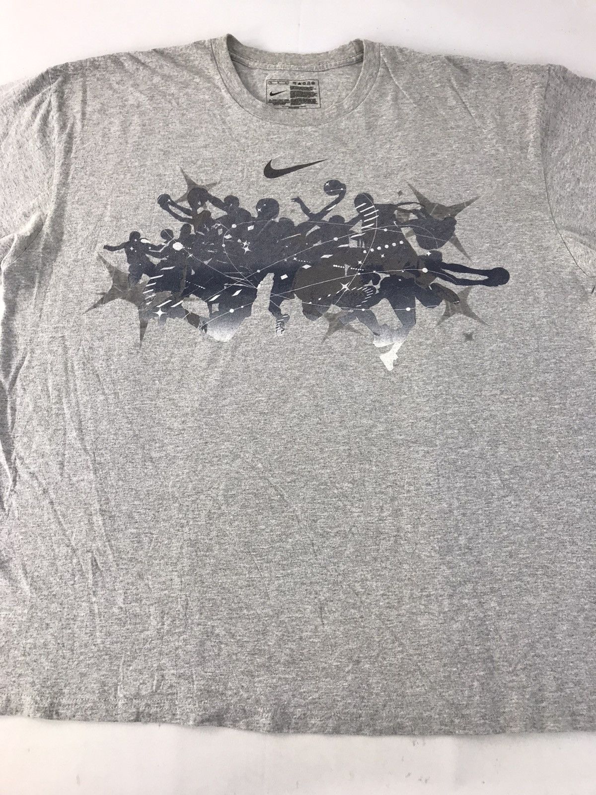 Nike The Nike Flight Basketball Screen Printed Tee T-shirt Size US XL / EU 56 / 4 - 3 Thumbnail
