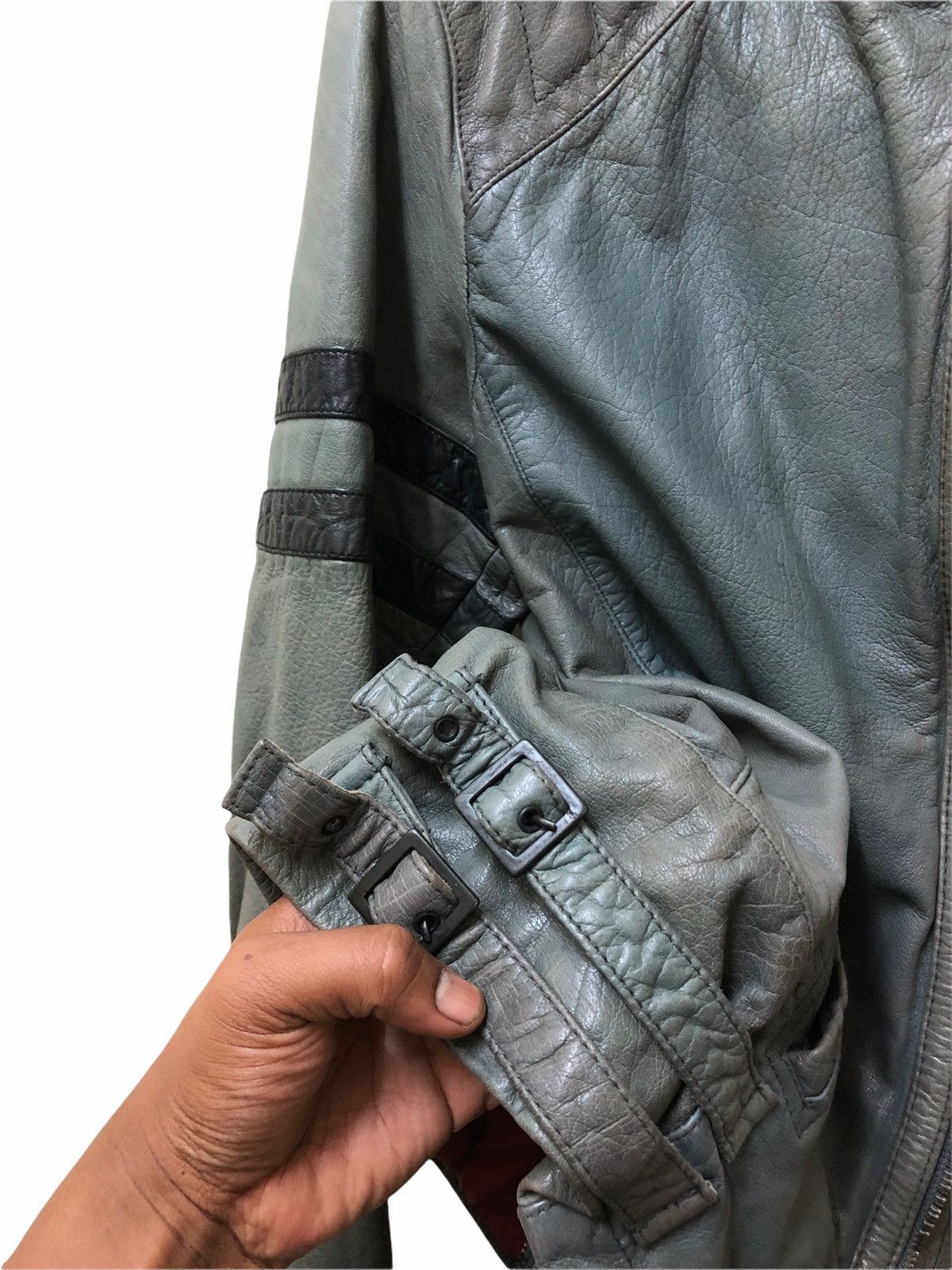 Jean Paul Gaultier JEANS PAUL GAULTIER MOTO LEATHER JACKET Size US M / EU 48-50 / 2 - 15 Thumbnail