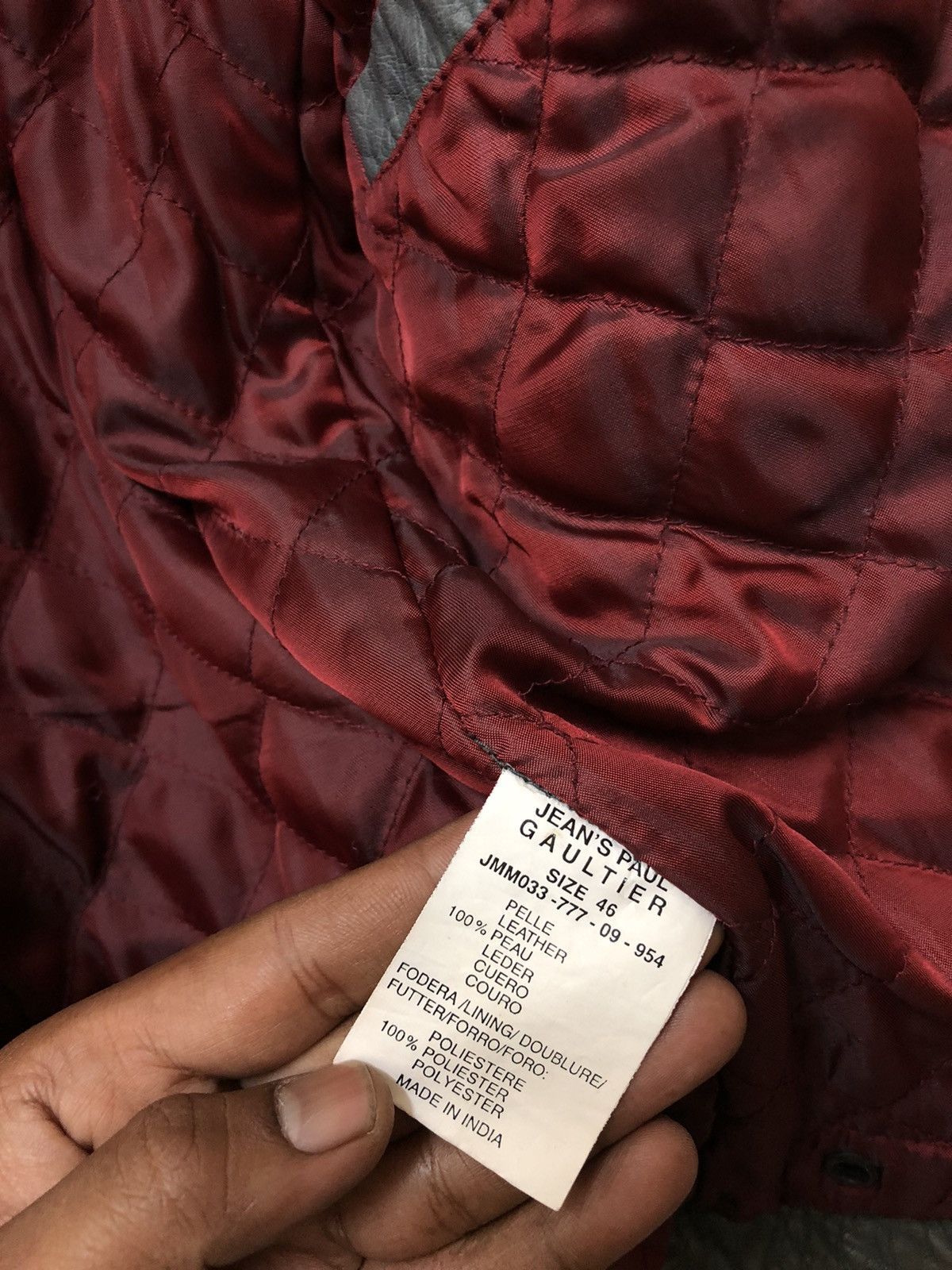 Jean Paul Gaultier JEANS PAUL GAULTIER MOTO LEATHER JACKET Size US M / EU 48-50 / 2 - 16 Thumbnail