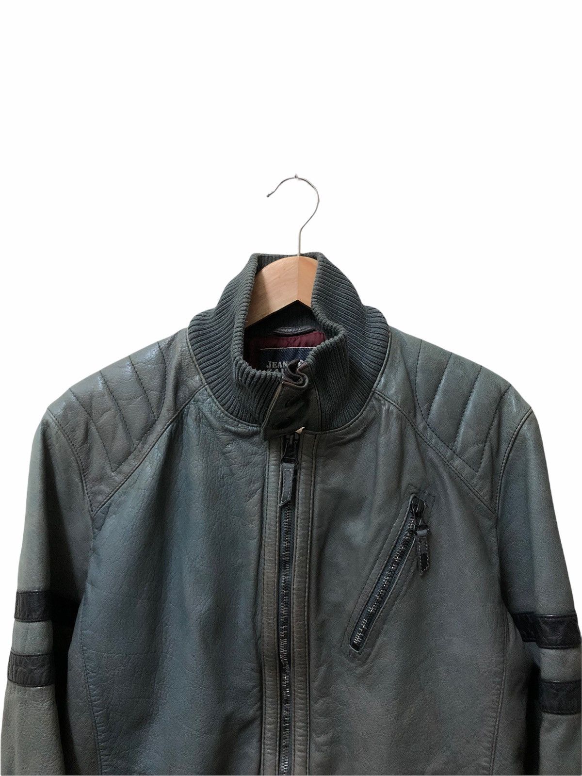 Jean Paul Gaultier JEANS PAUL GAULTIER MOTO LEATHER JACKET Size US M / EU 48-50 / 2 - 4 Thumbnail