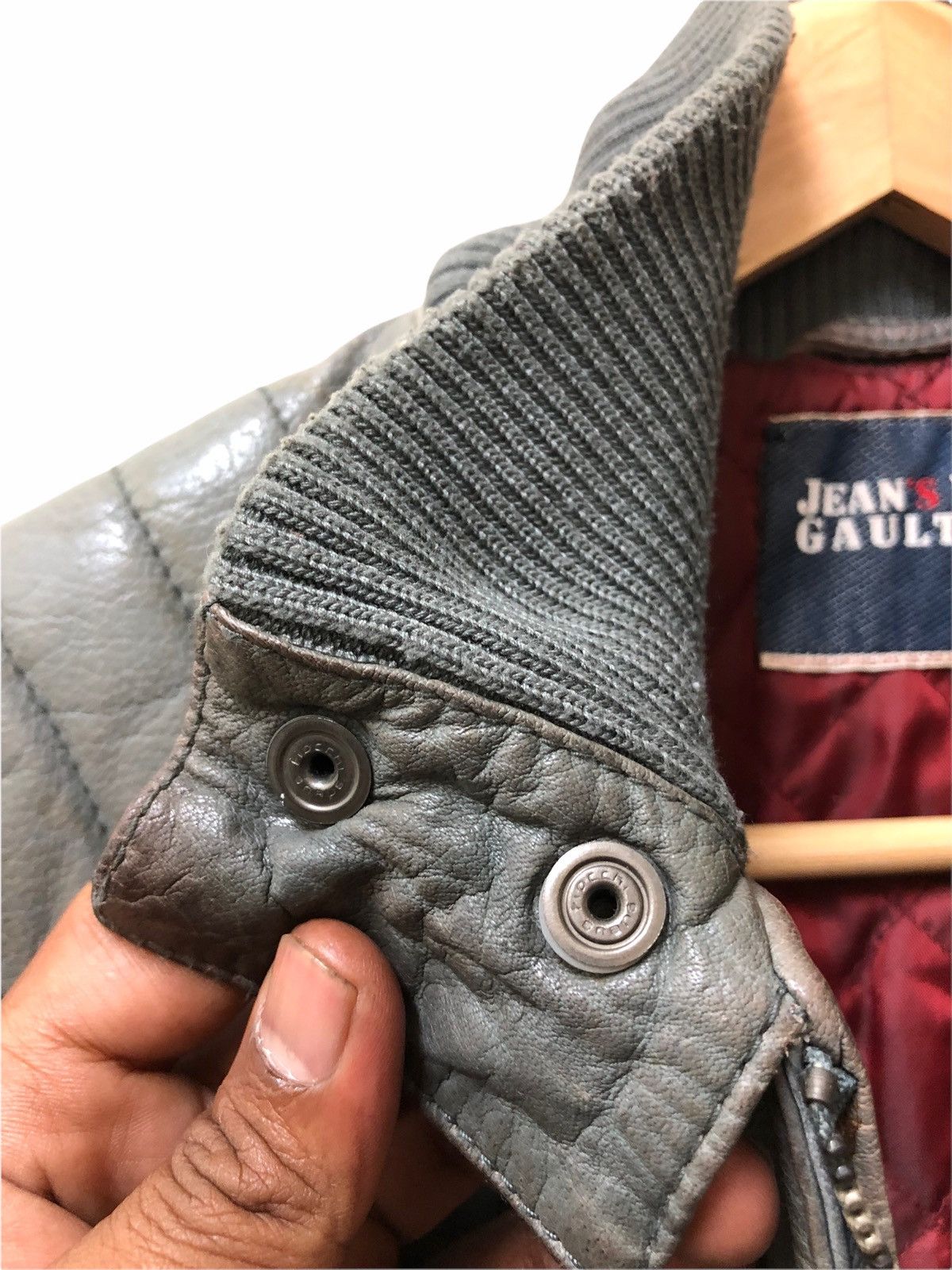 Jean Paul Gaultier JEANS PAUL GAULTIER MOTO LEATHER JACKET Size US M / EU 48-50 / 2 - 12 Thumbnail