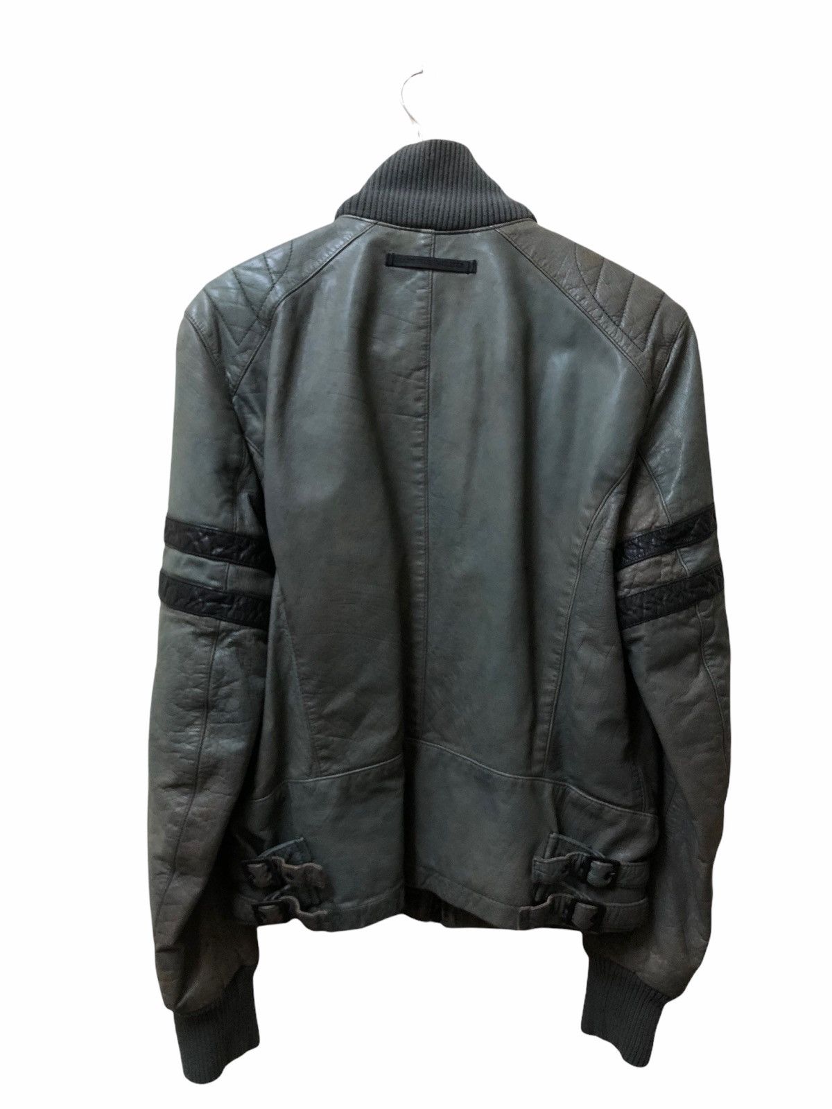 JEANS PAUL GAULTIER MOTO LEATHER JACKET